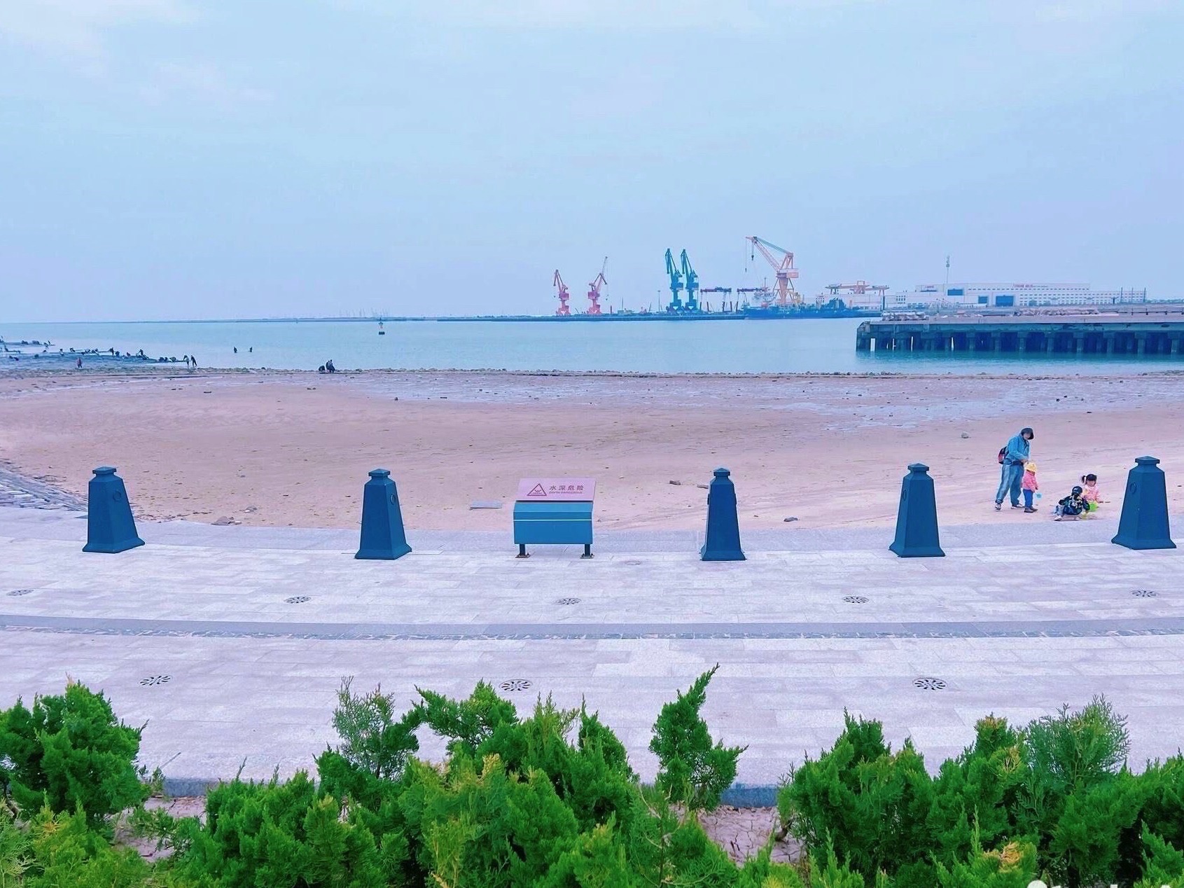 天津临港海岸线公园旅行图片 2