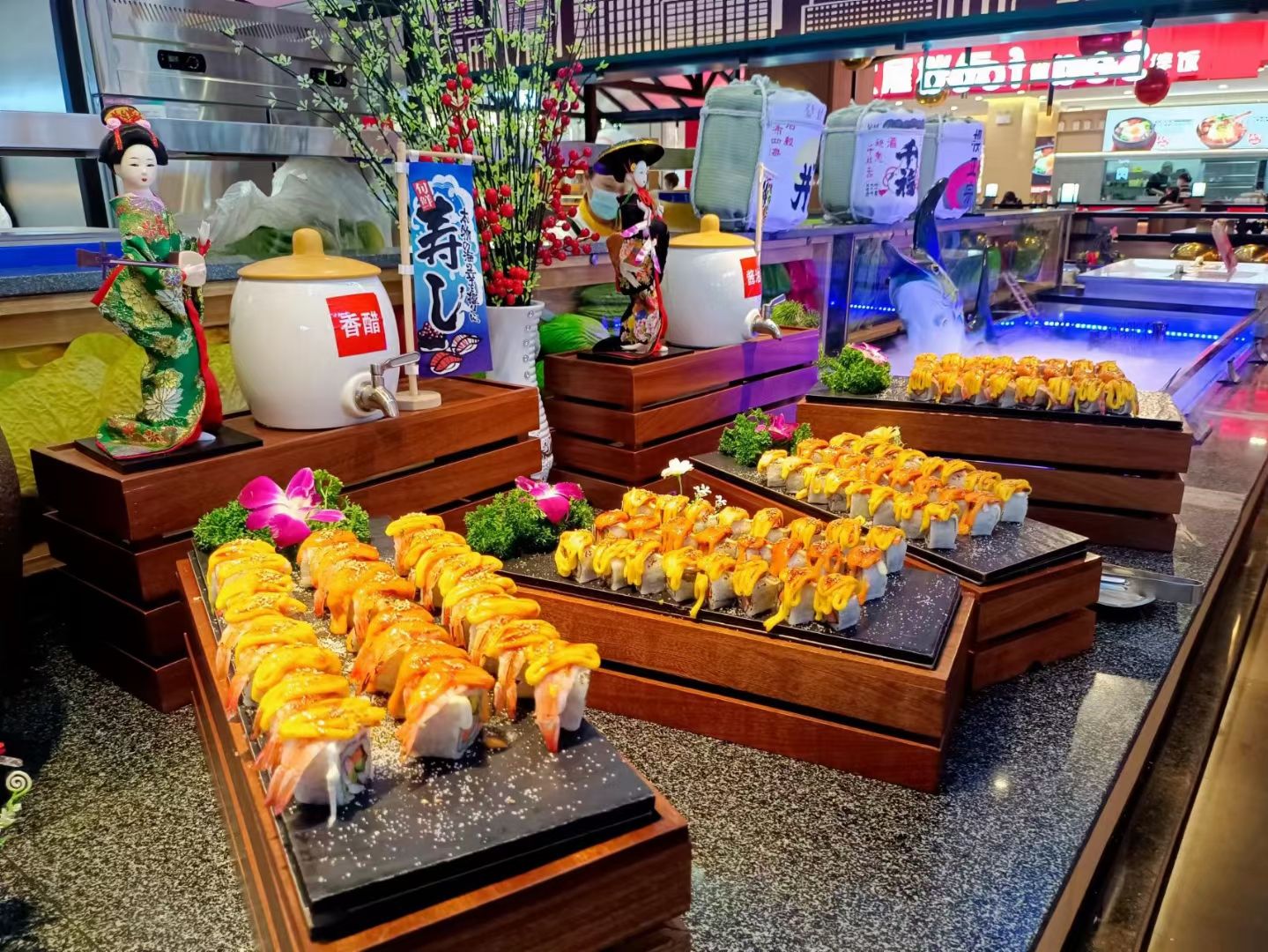 汉江园海鲜烤肉自助餐厅