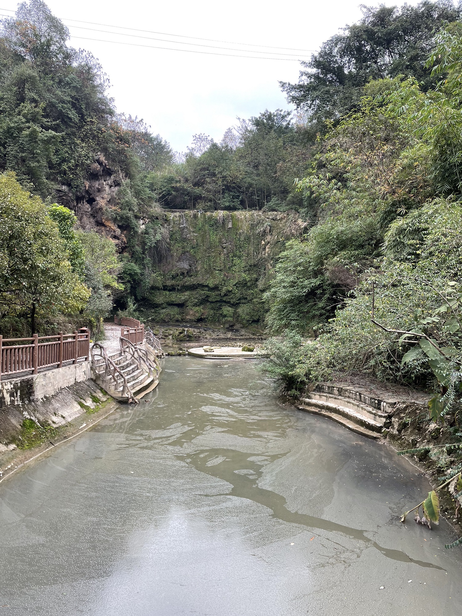 响水岩瀑布旅行图片 2