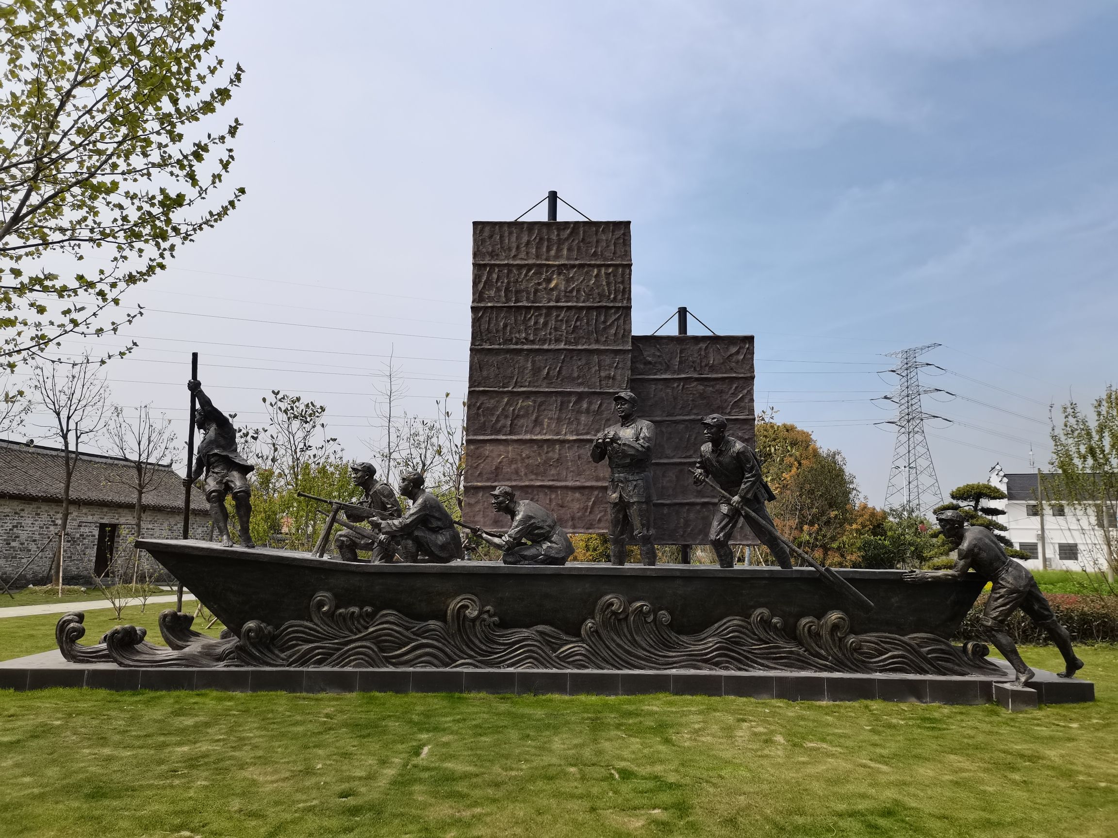 渡江战役总前委旧址文化生态园