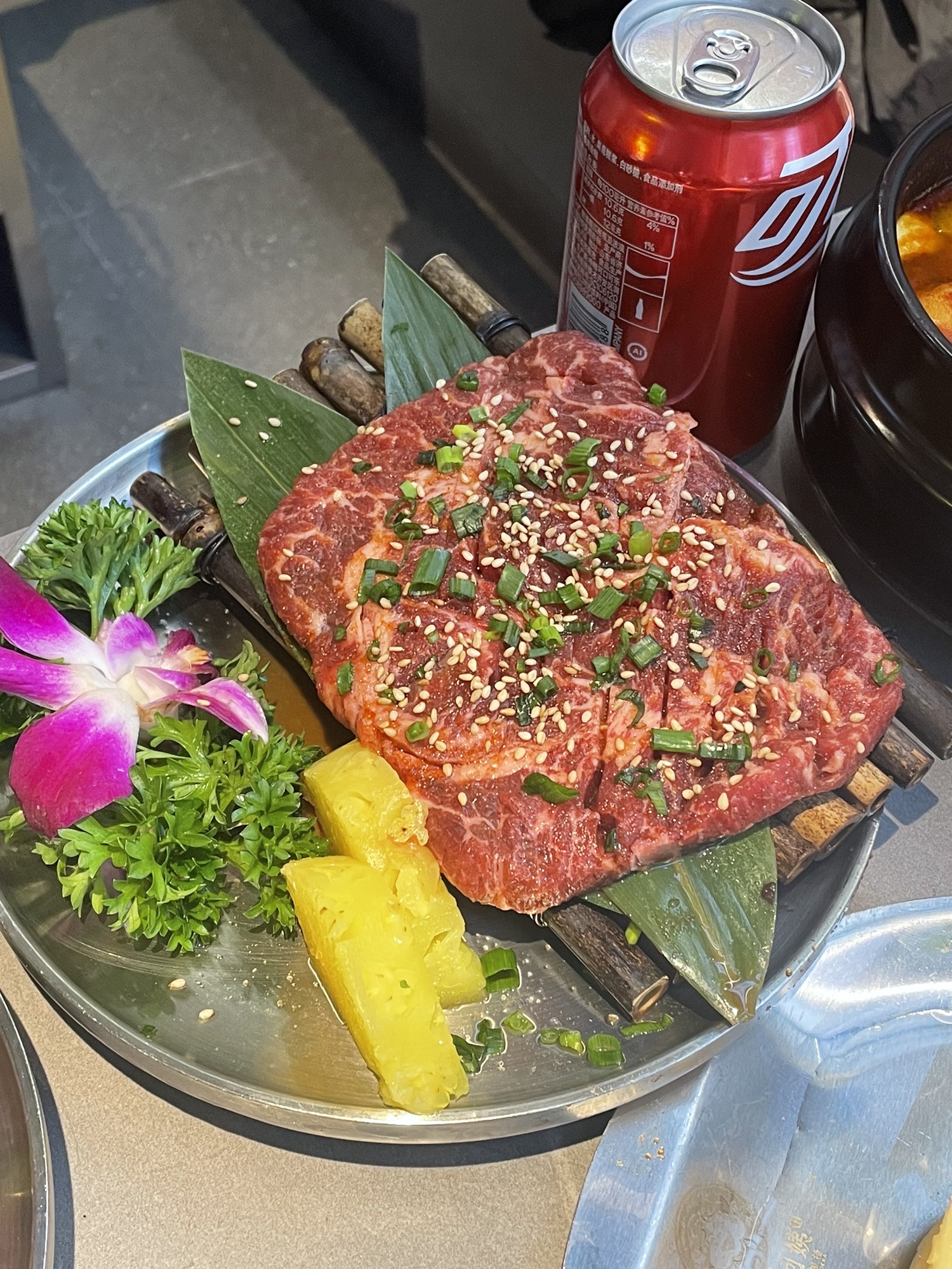 明洞阿姨韩式酱蟹烤肉大排档(亦庄龙湖店)