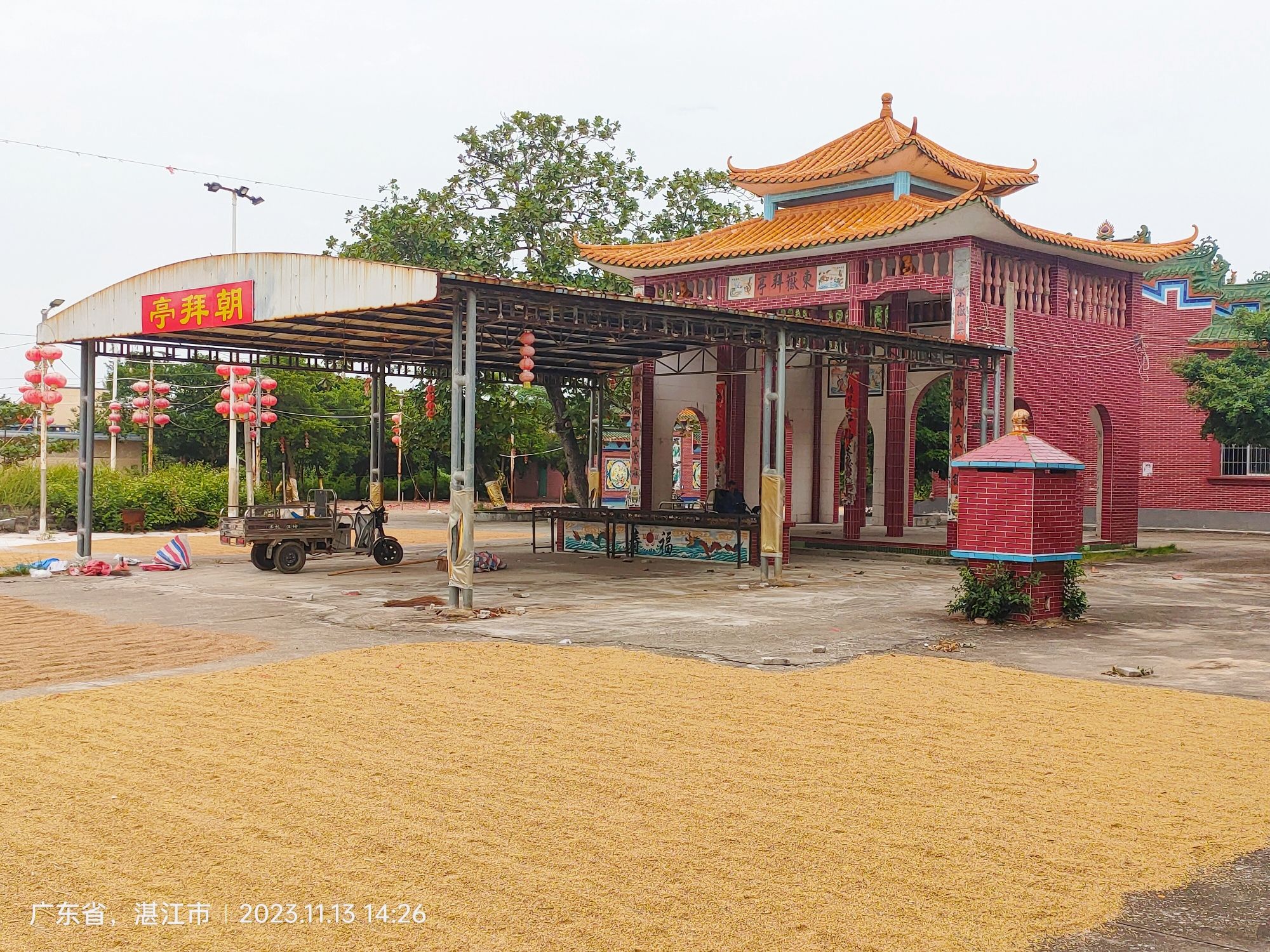 脚踏村东岳庙实景照片