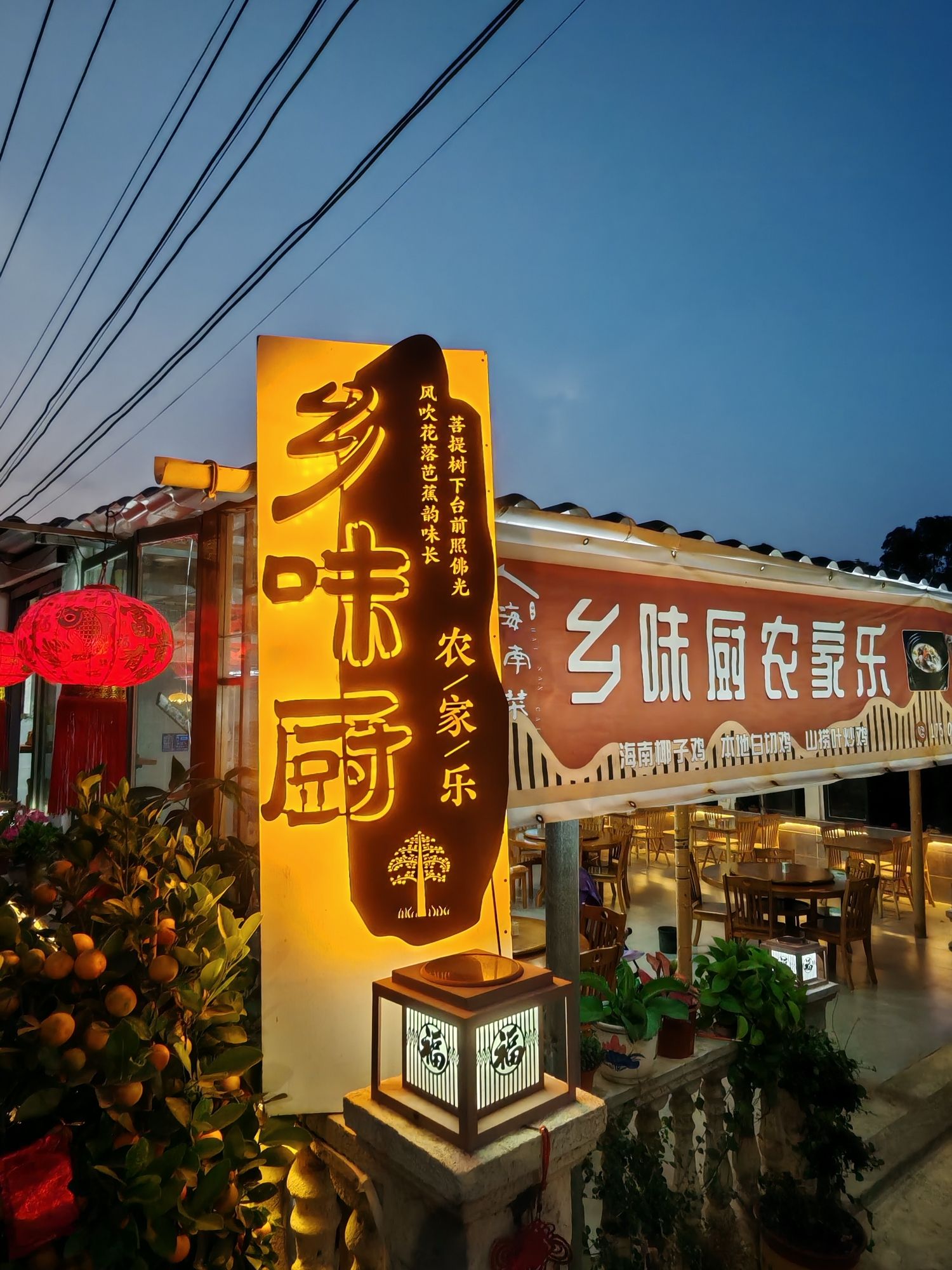 乡味厨农家乐海南菜