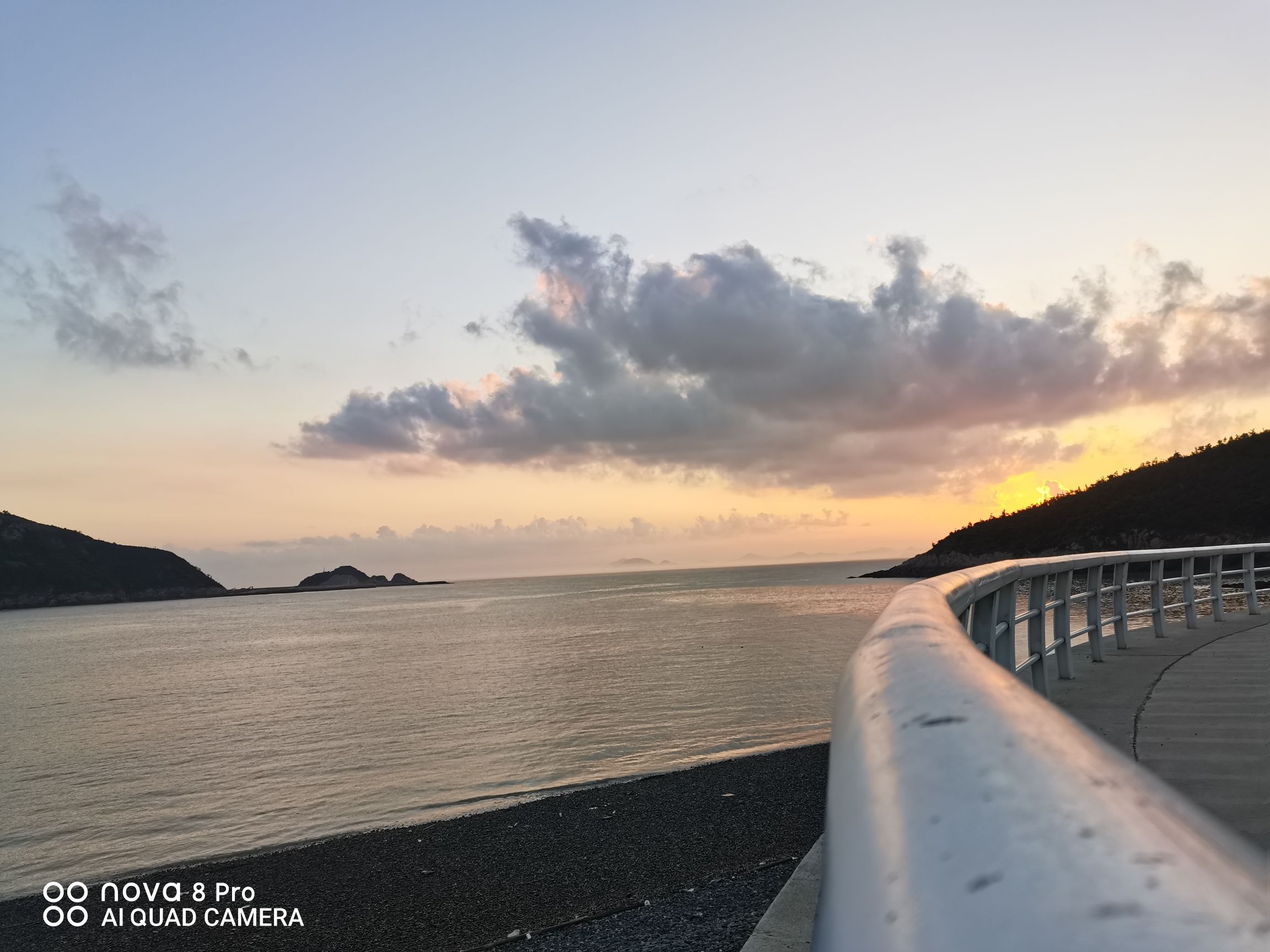 日岙村后沙黑鹅卵石石滩旅行图片 3