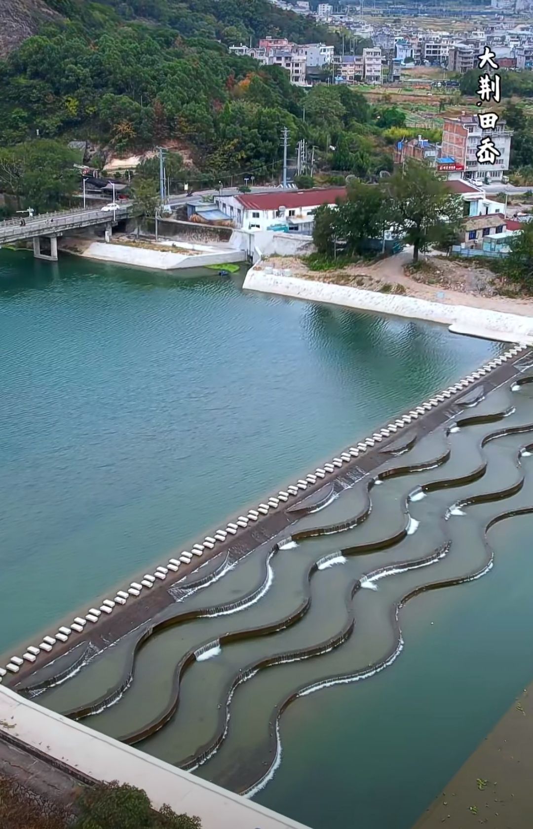 田岙网红坝旅行图片 1