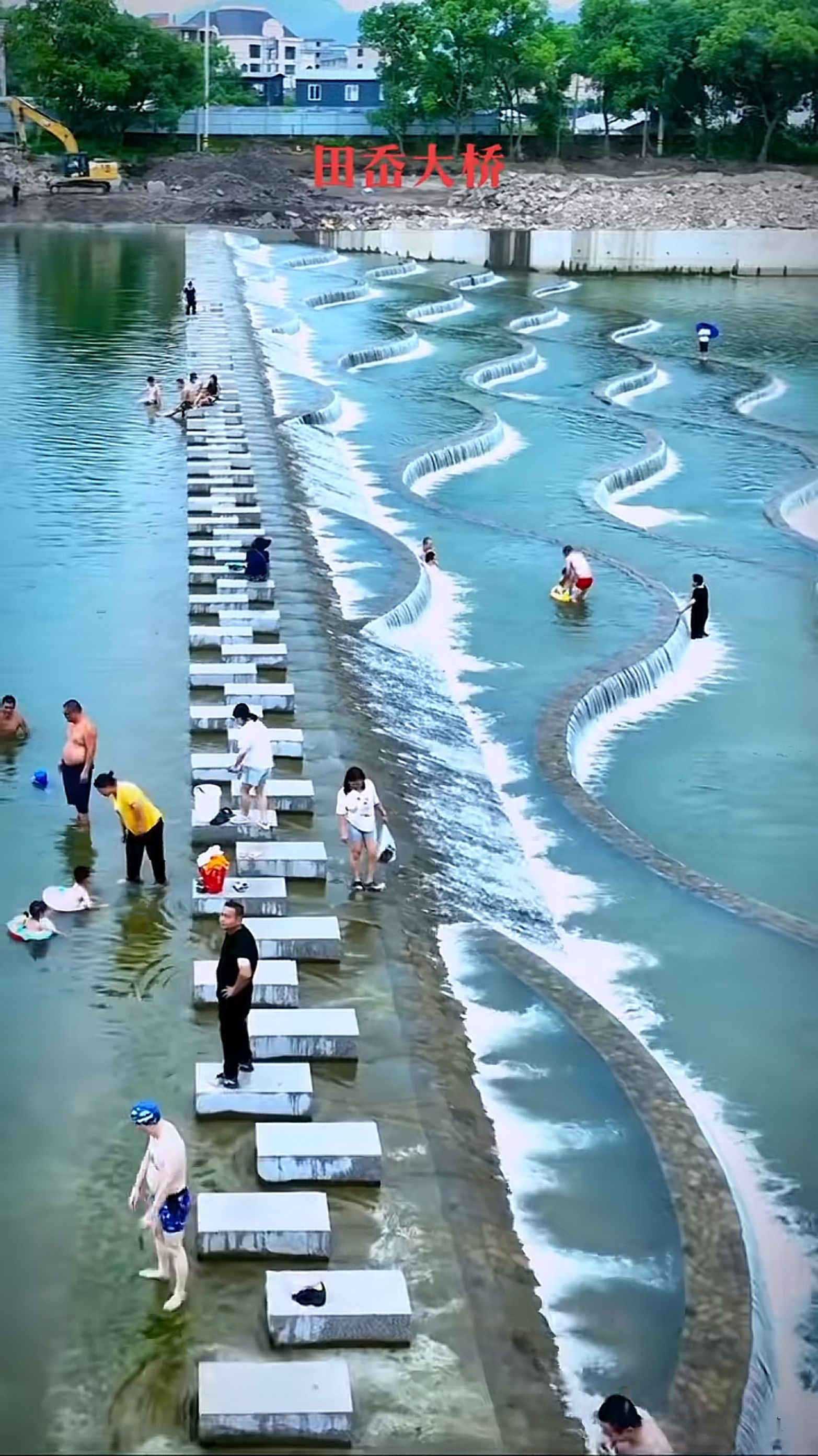 田岙网红坝旅行图片 2