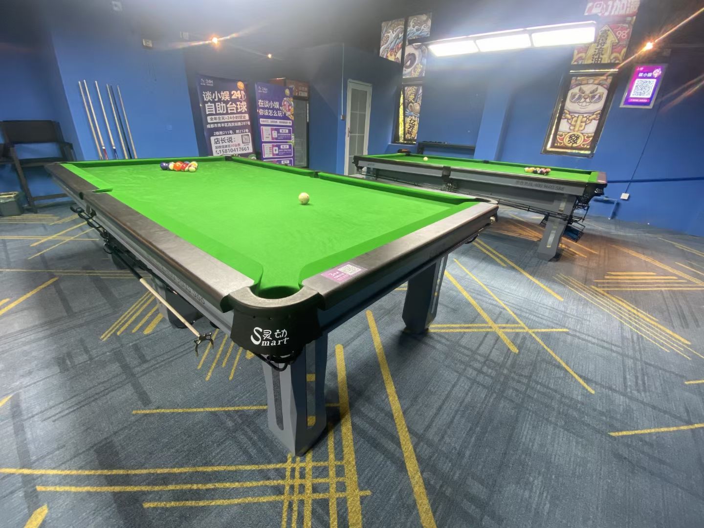 场地封面-谈小娱24h自助台球(青羊万达店)