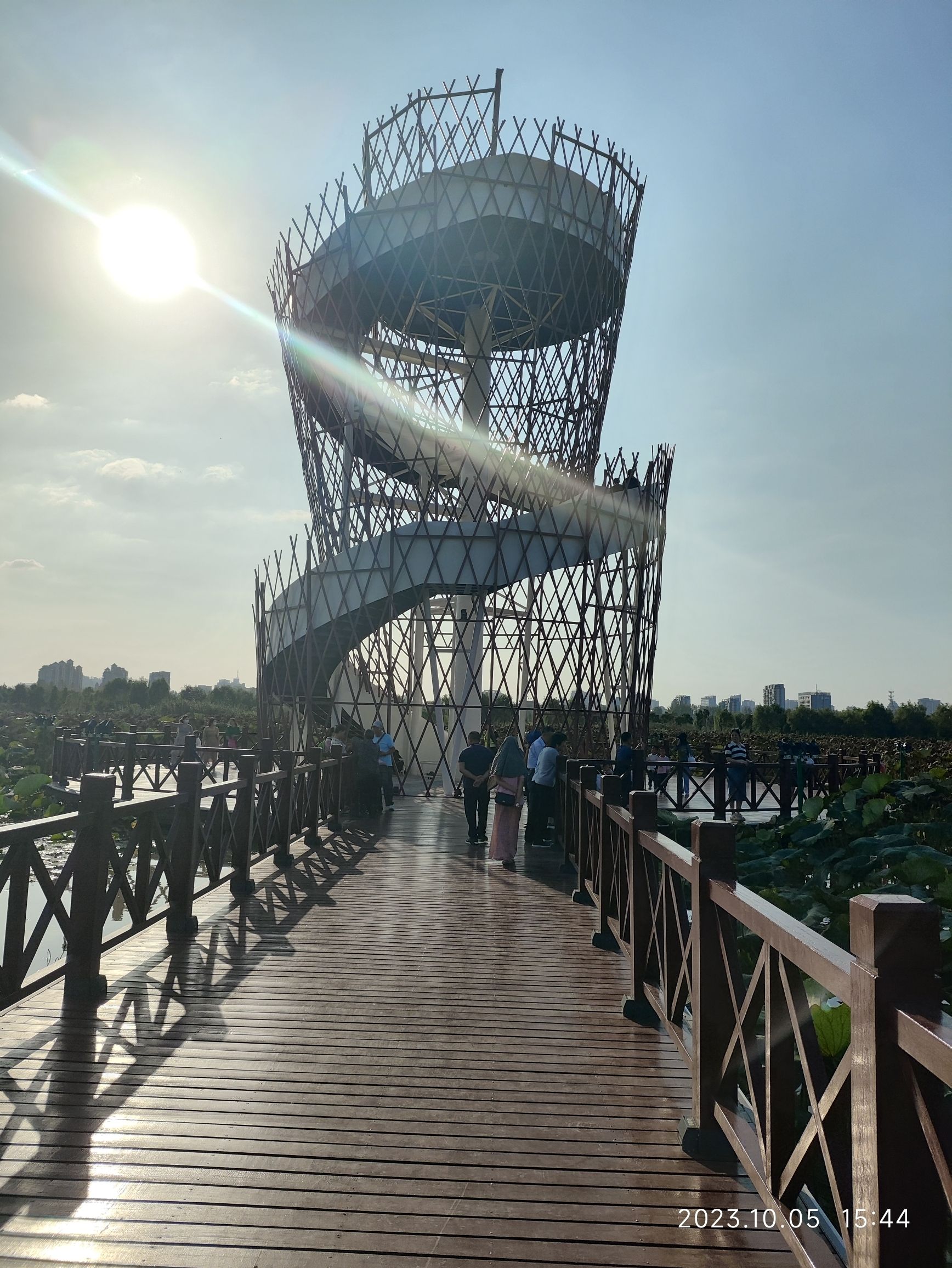 平天湖观鸟台旅行图片 2
