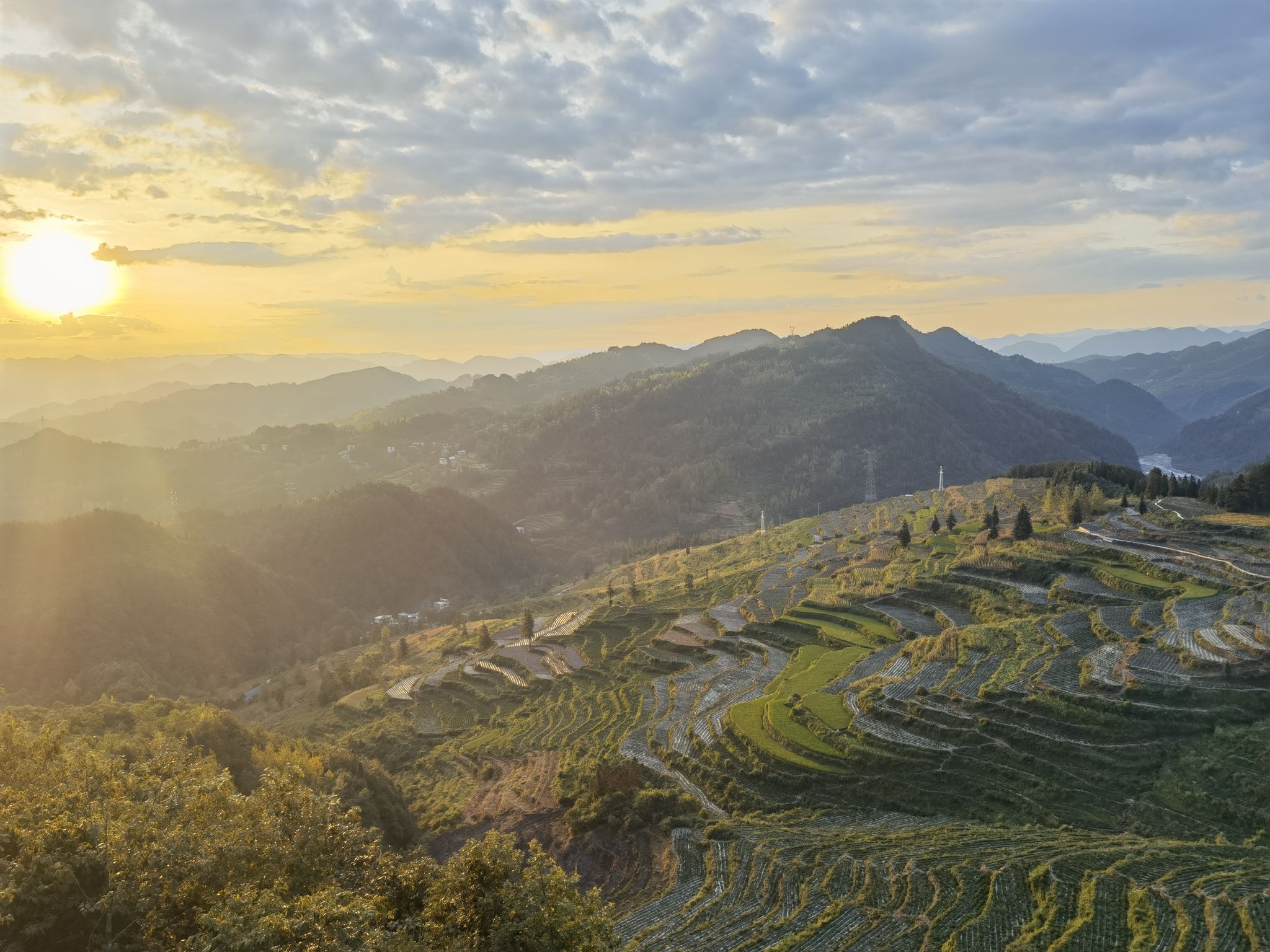 酉阳县丁市镇中坝村千氹田旅游景区旅行图片 3