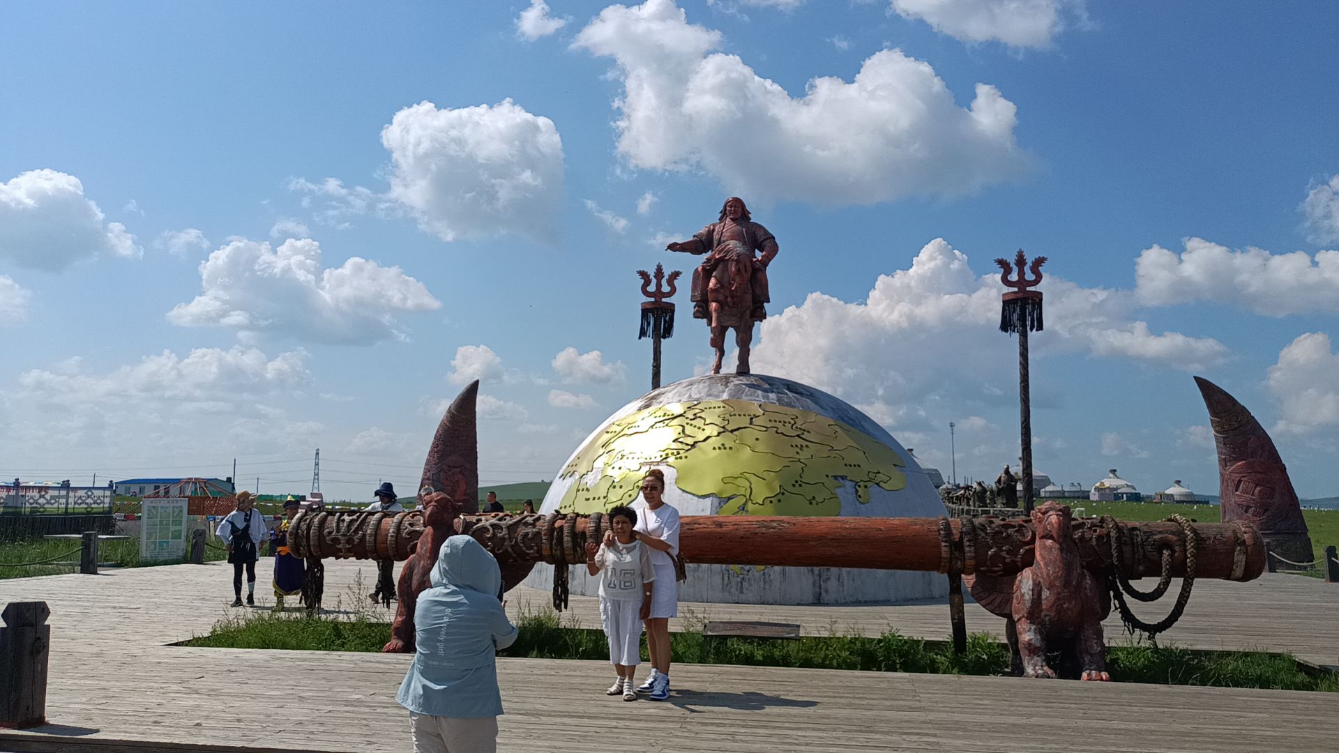 天下草原敖包处旅行图片 3