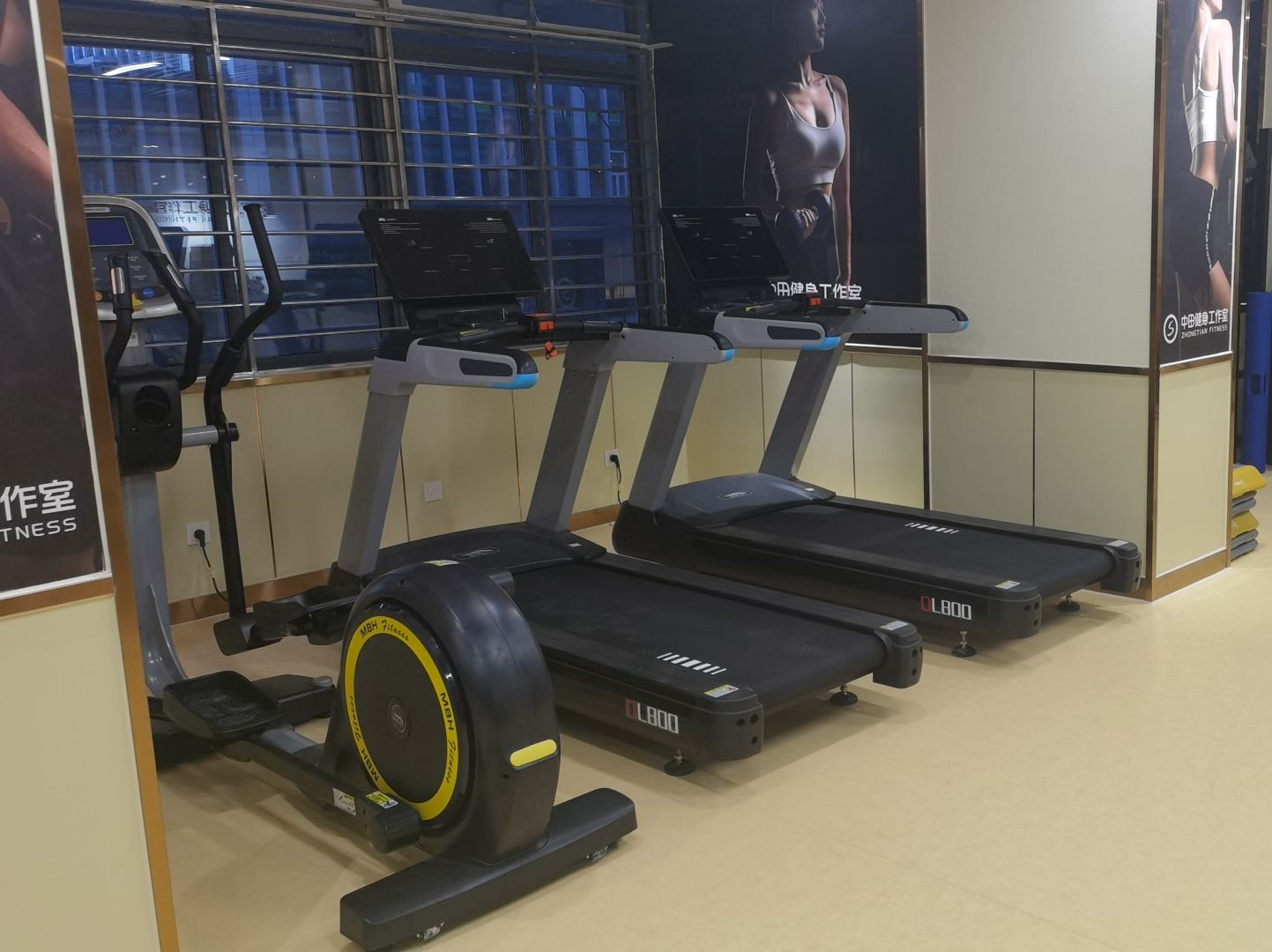 场地封面-中田健身工作室(硚口路辅路店)