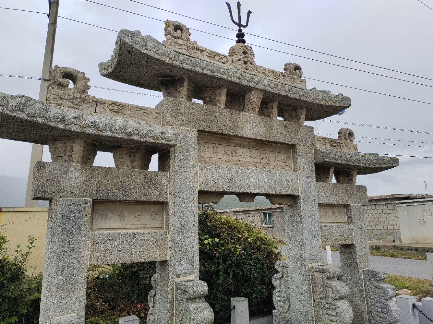 张氏节孝牌坊旅行图片 2