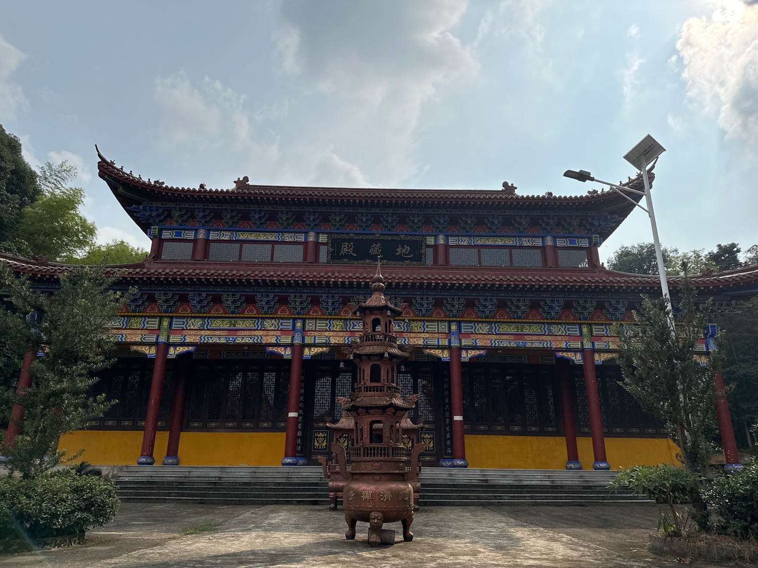 铅山县慈济禅寺-地藏殿
