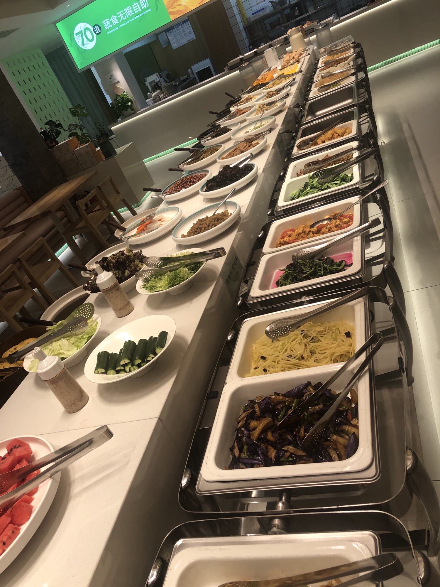清竹素食自助餐厅