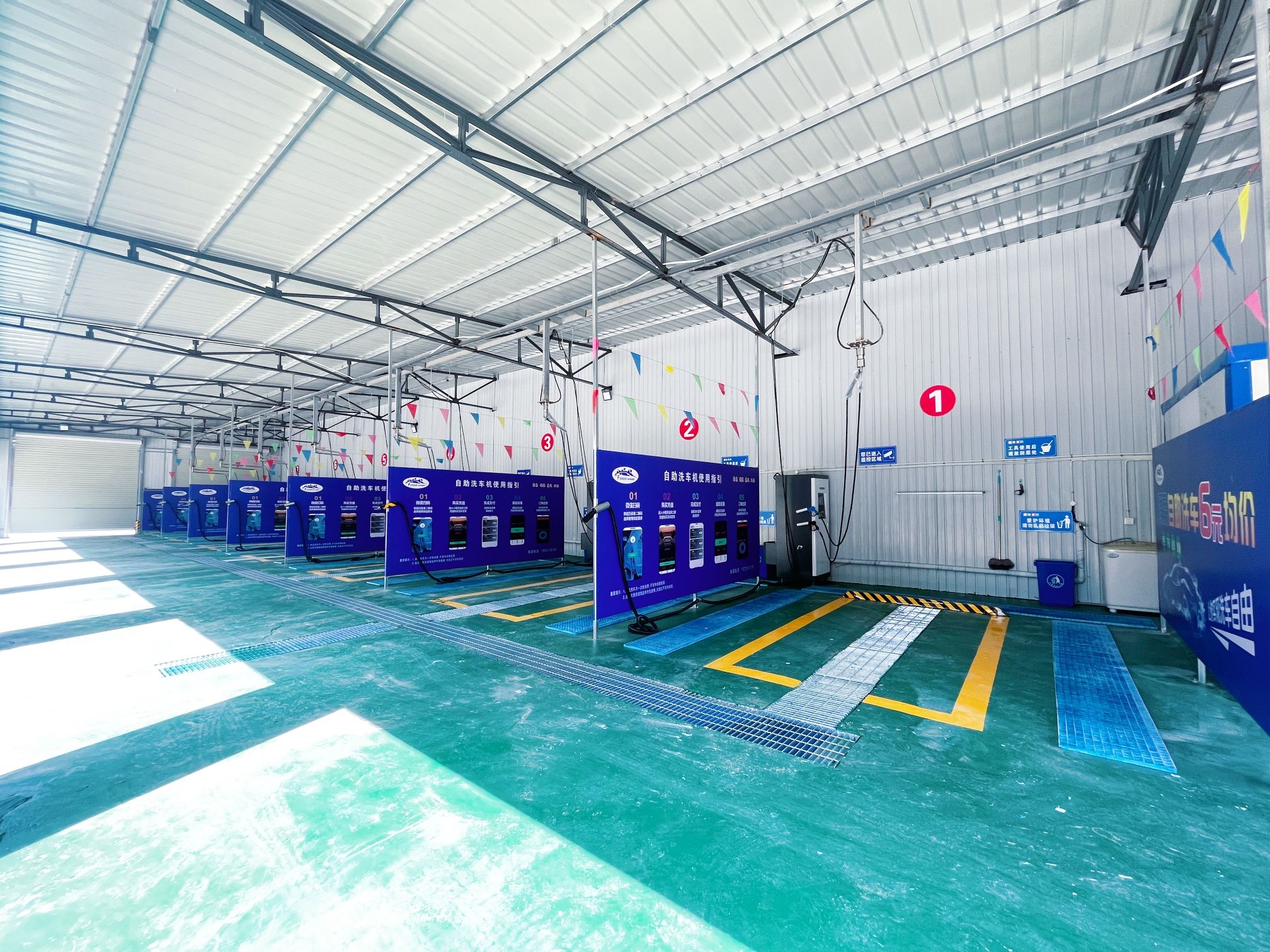 富浩24小时自助洗车工厂店