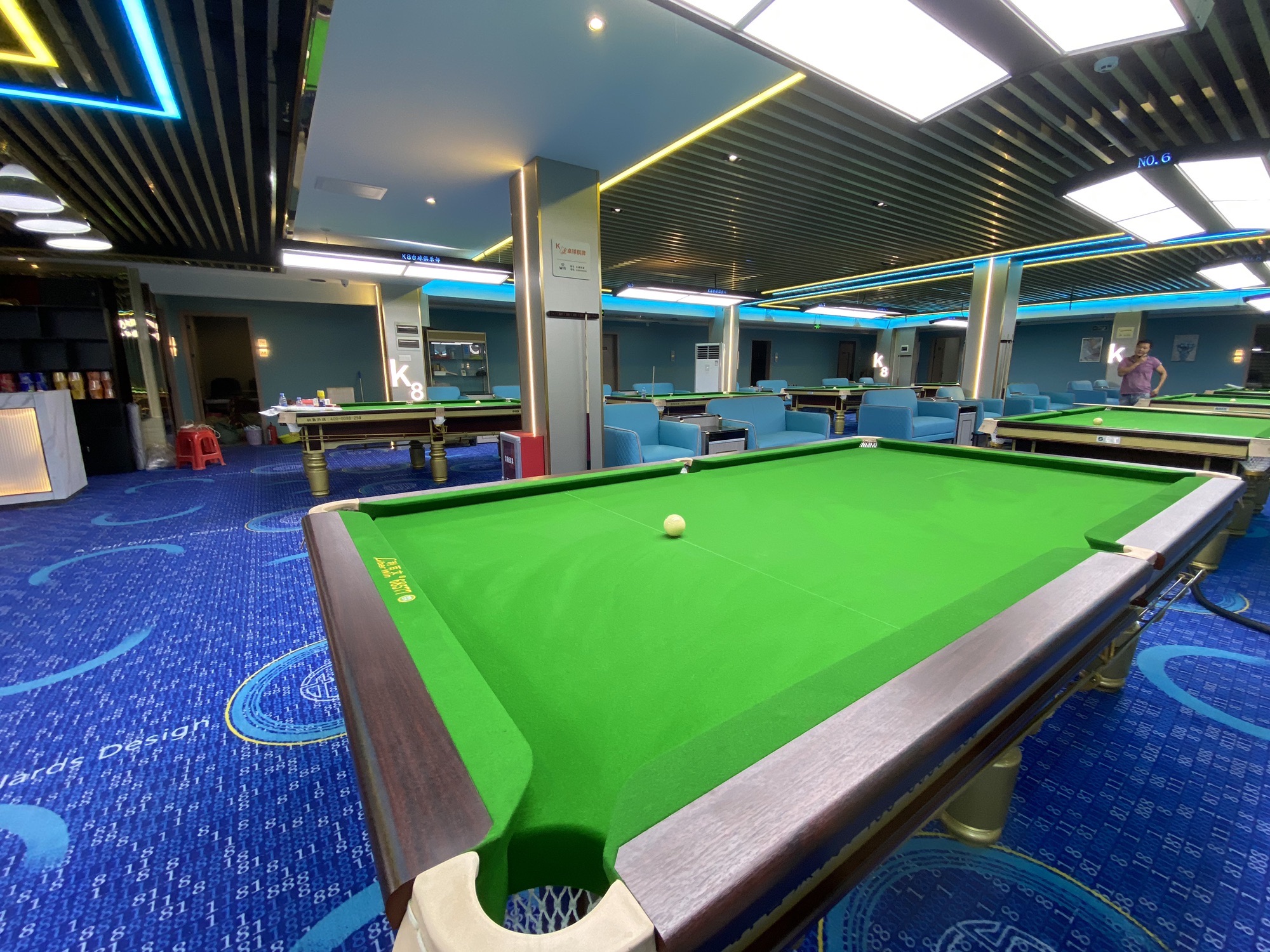 场地封面-K8桌球棋牌俱乐部(太和大源店)