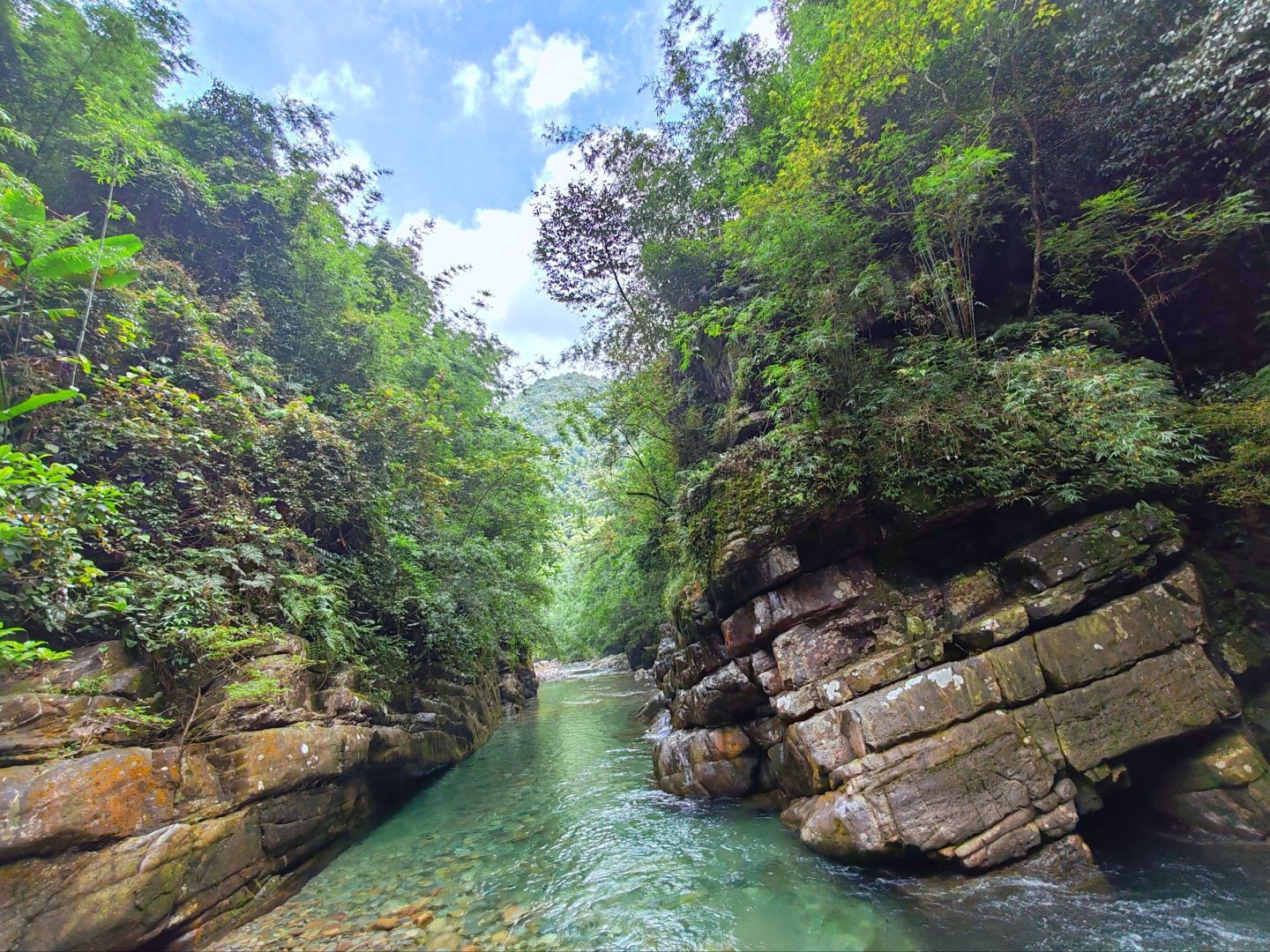 大明山一线天旅行图片 2