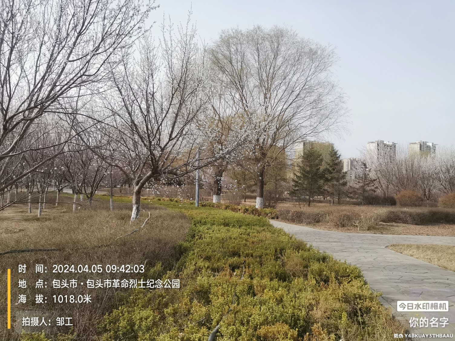 包头市革命烈士纪念公园旅行图片 2