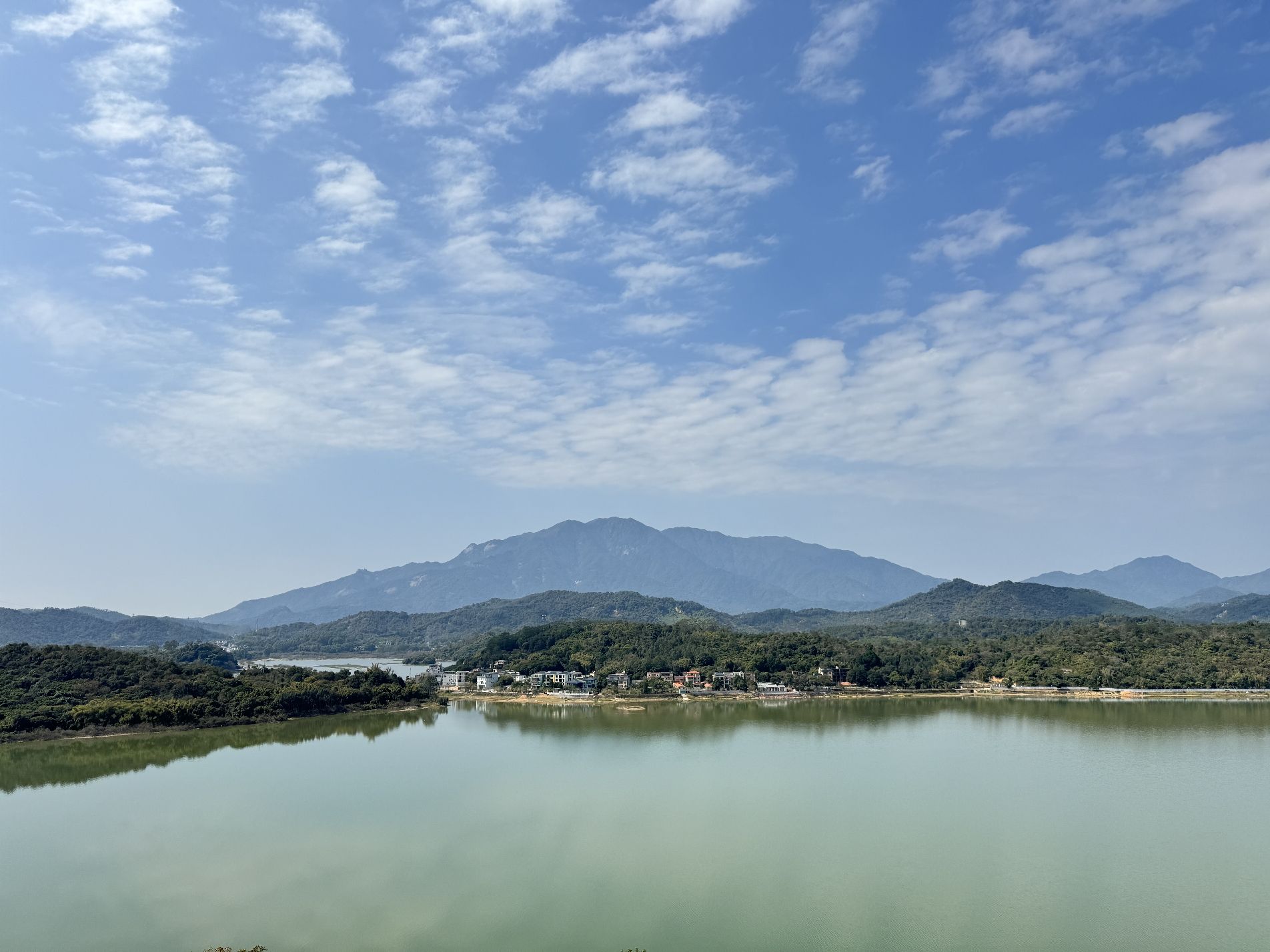 显岗水库观景台旅行图片 1