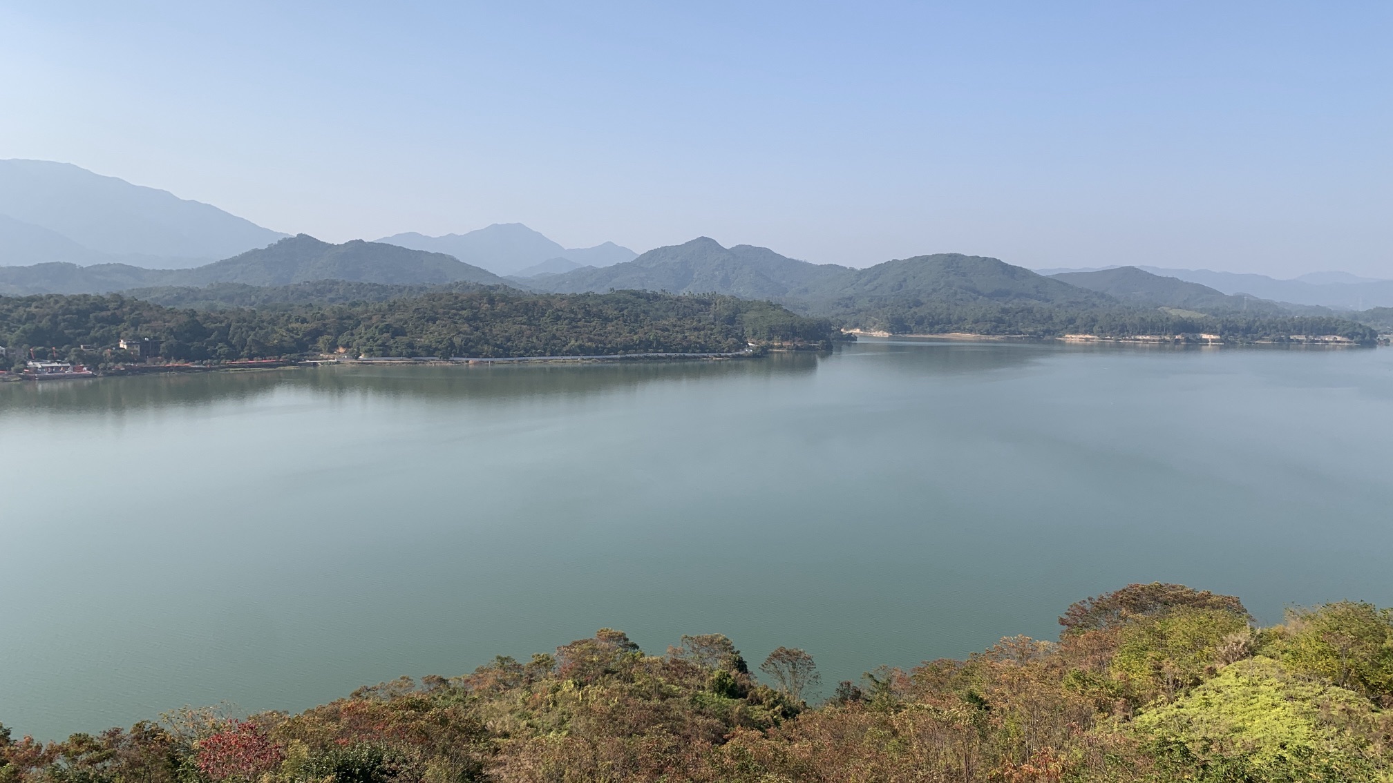 显岗水库观景台旅行图片 1