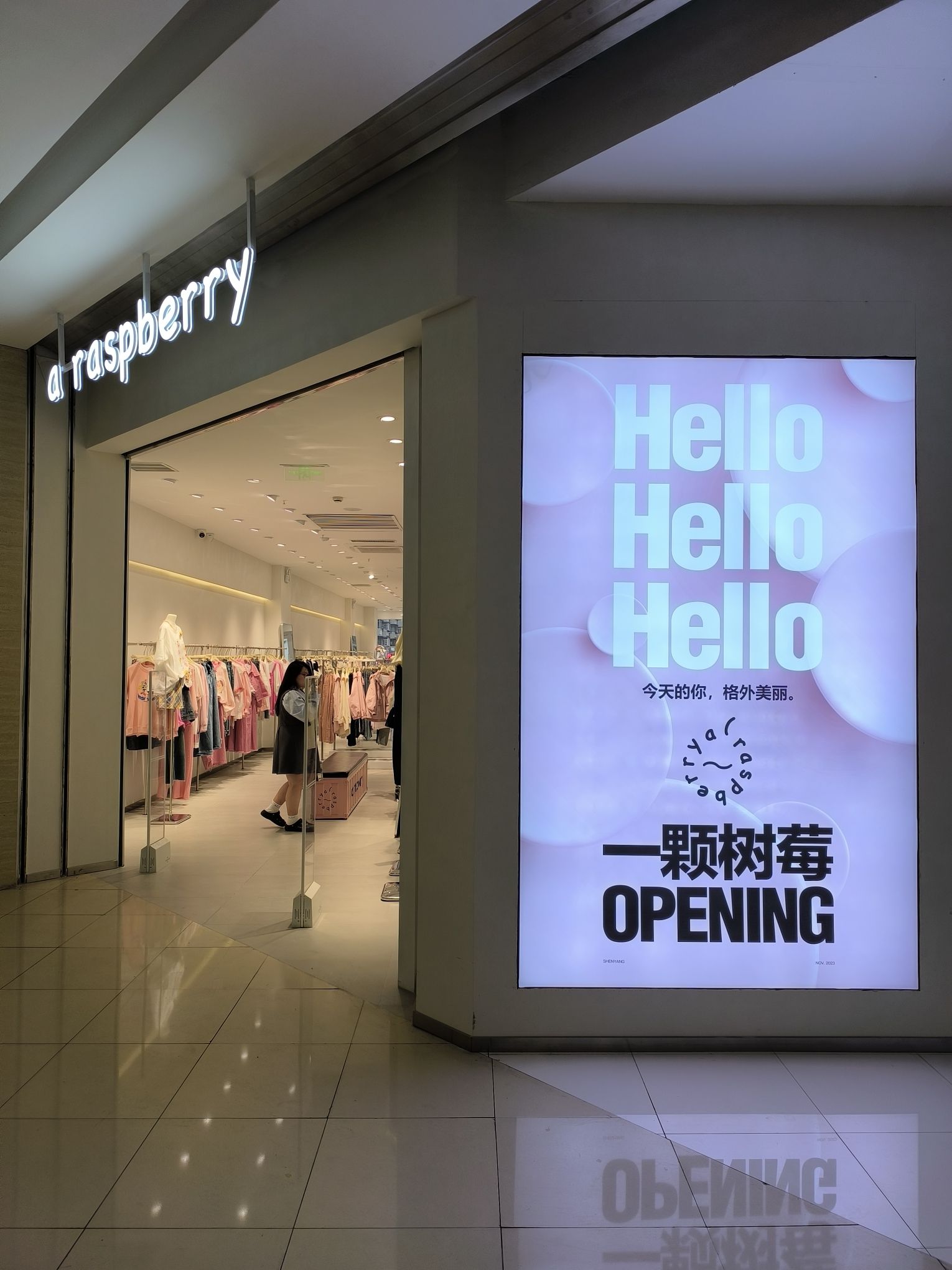 一颗树莓a raspberry全码女装集合店
