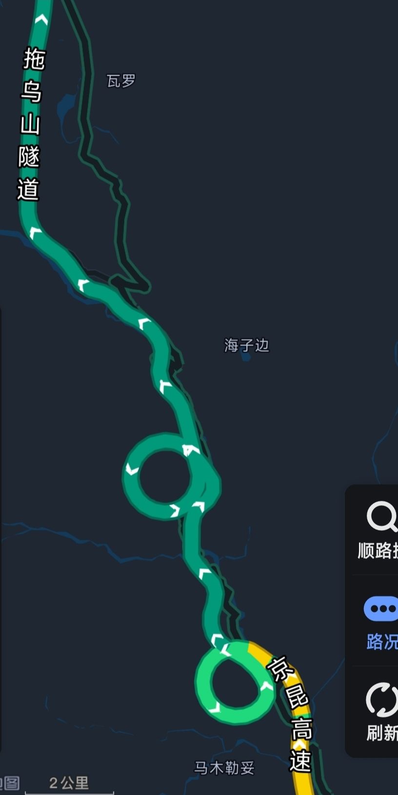 雅西高速双螺旋2号观景点旅行图片 2