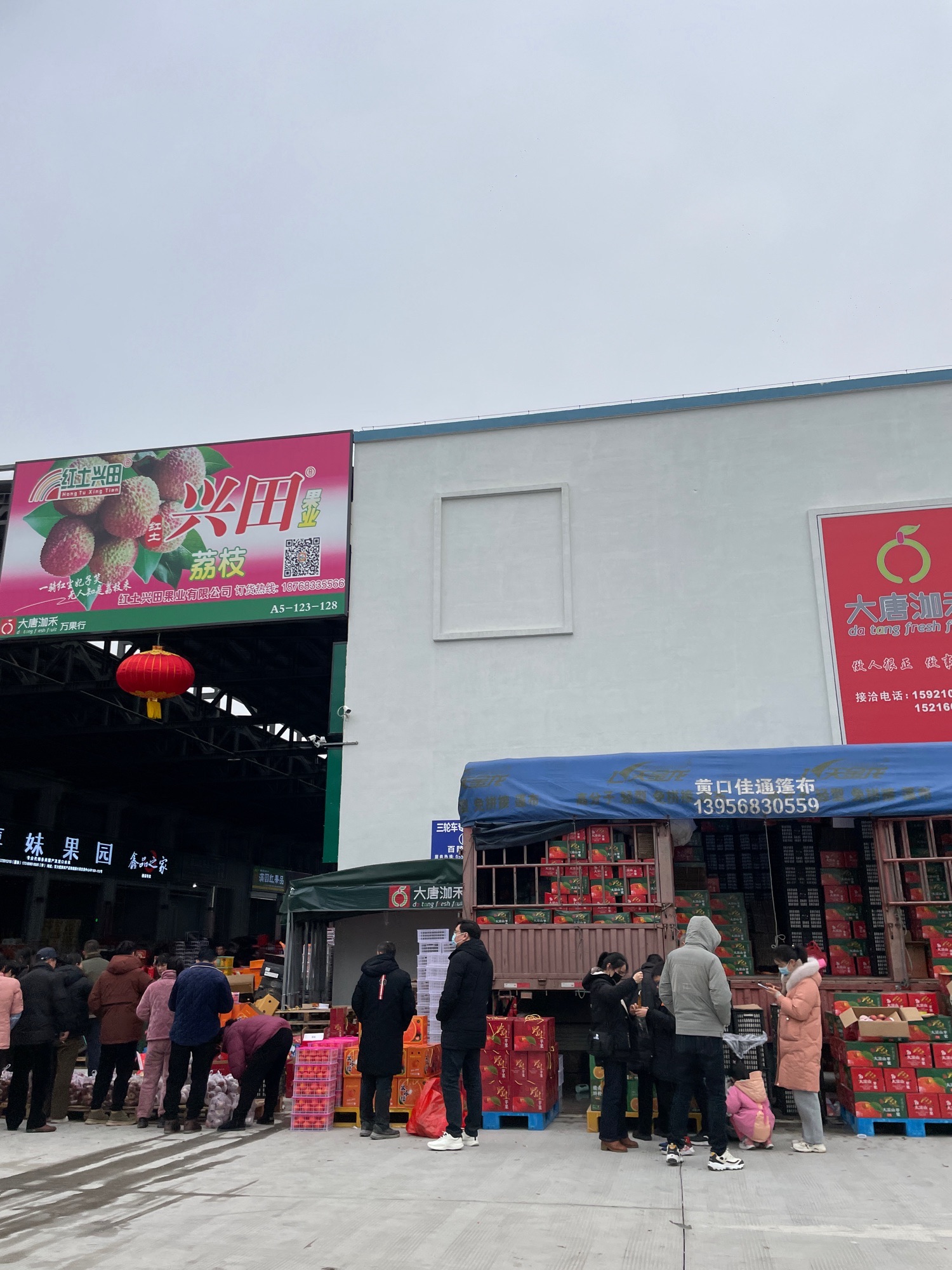 百大肥西农产品物流园水果交易中心