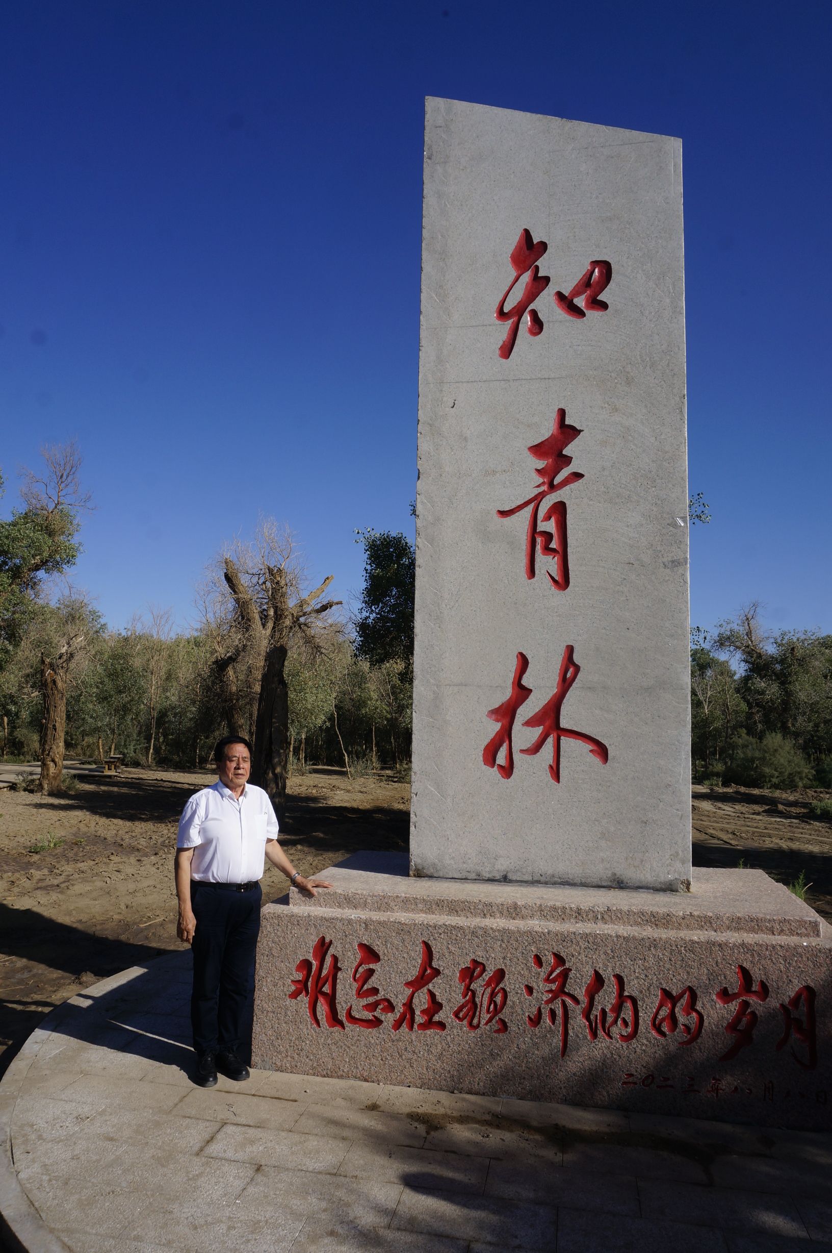 额济纳知青林旅行图片 2