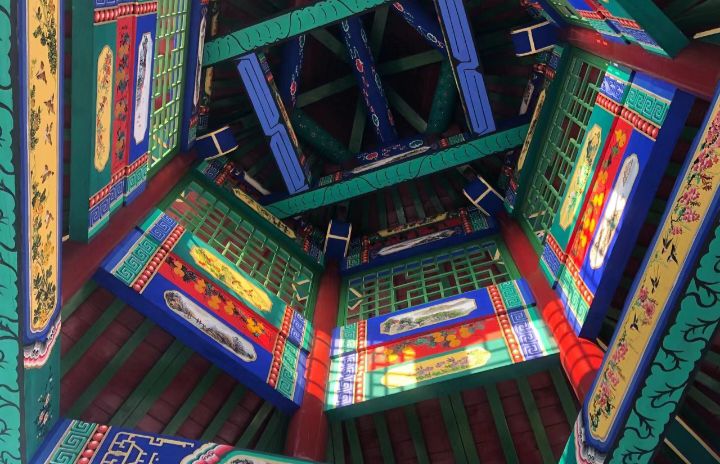 乐亭县古滦河公园-乐安亭旅行图片 2