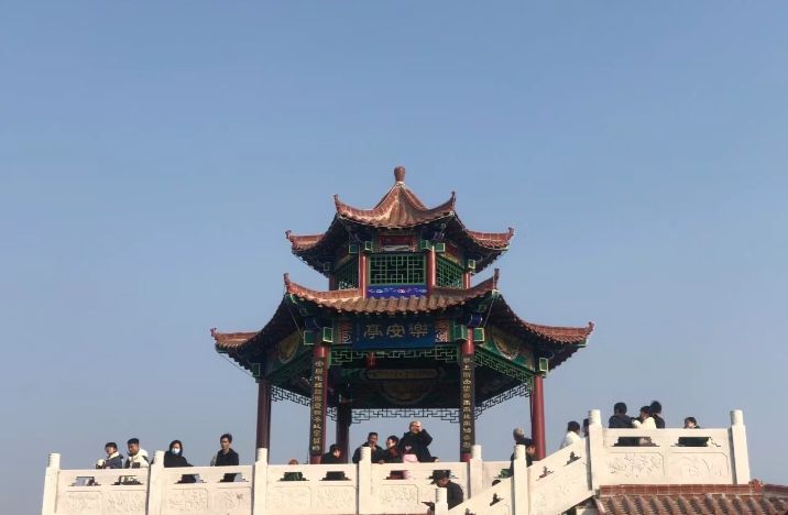 乐亭县古滦河公园-乐安亭旅行图片 1