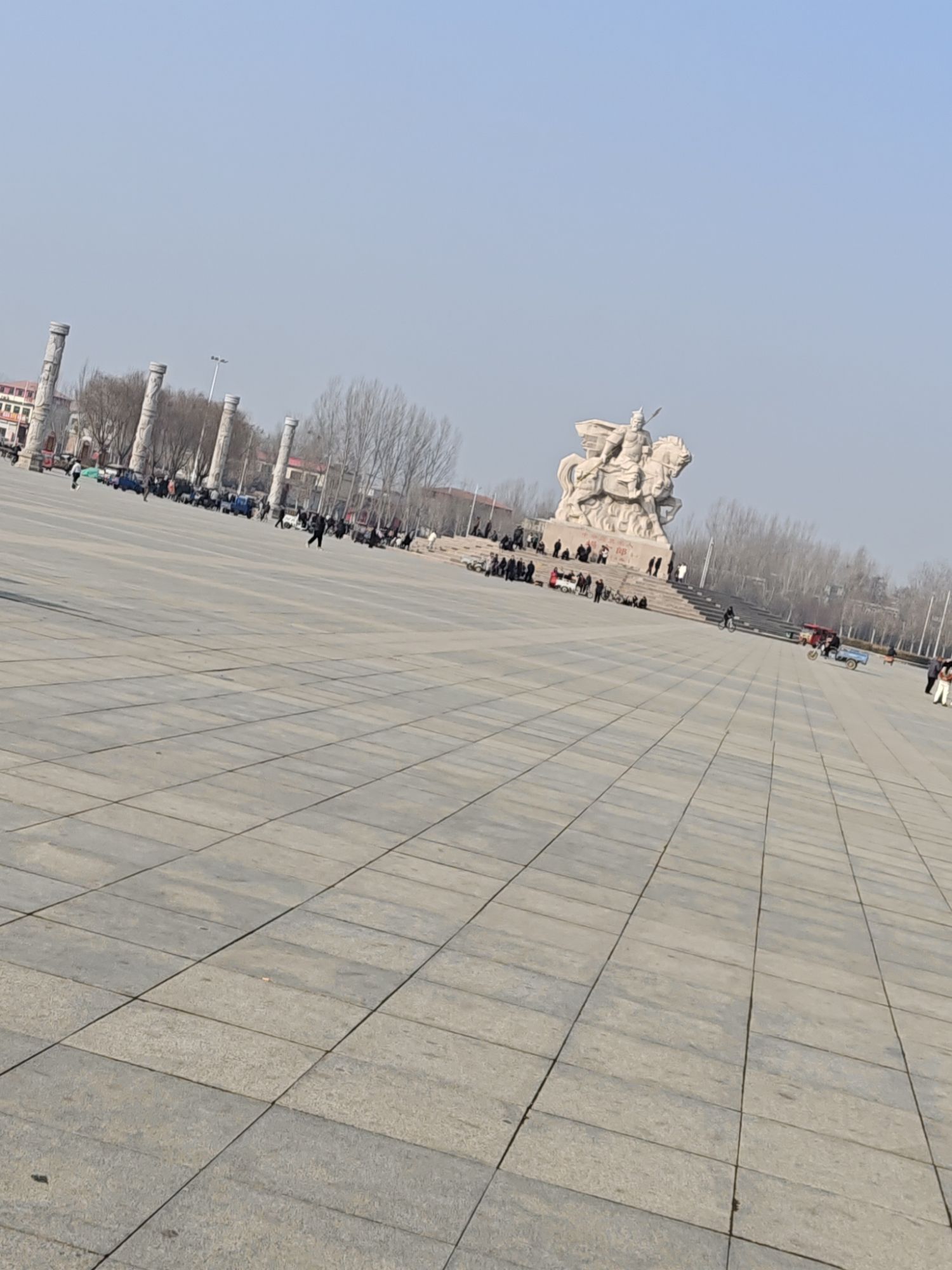 杨家将杨六郎雕像广场旅行图片 3