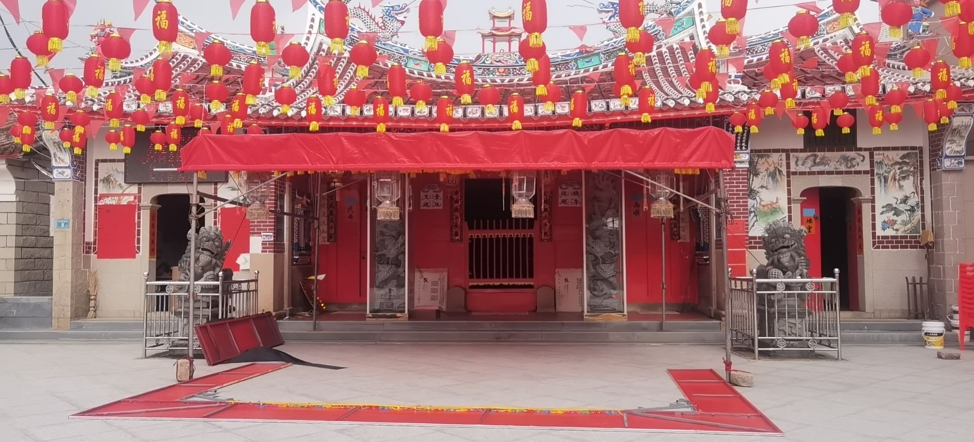 丰美境东社北极殿实景照片