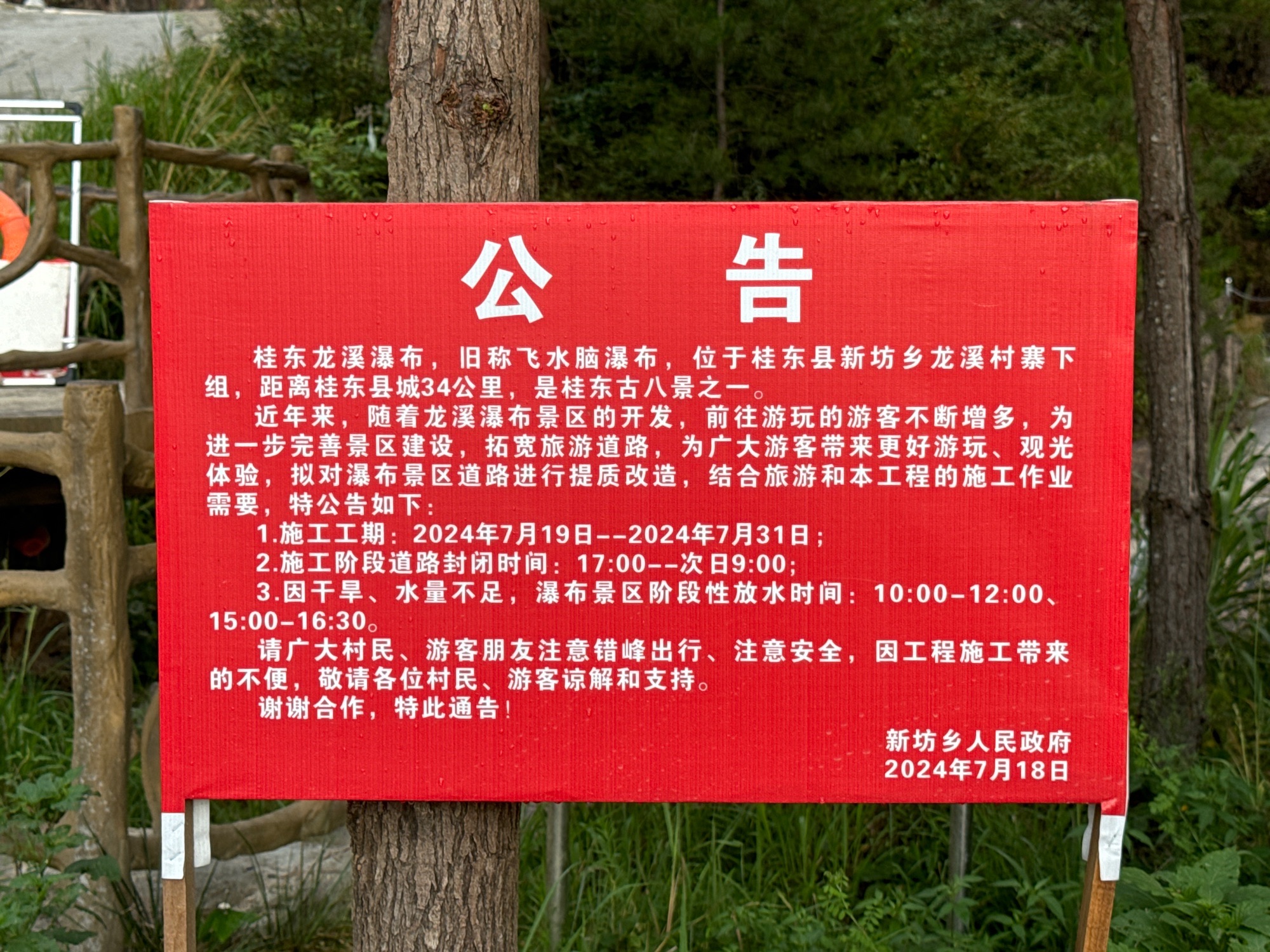 龙溪瀑布旅行图片 1