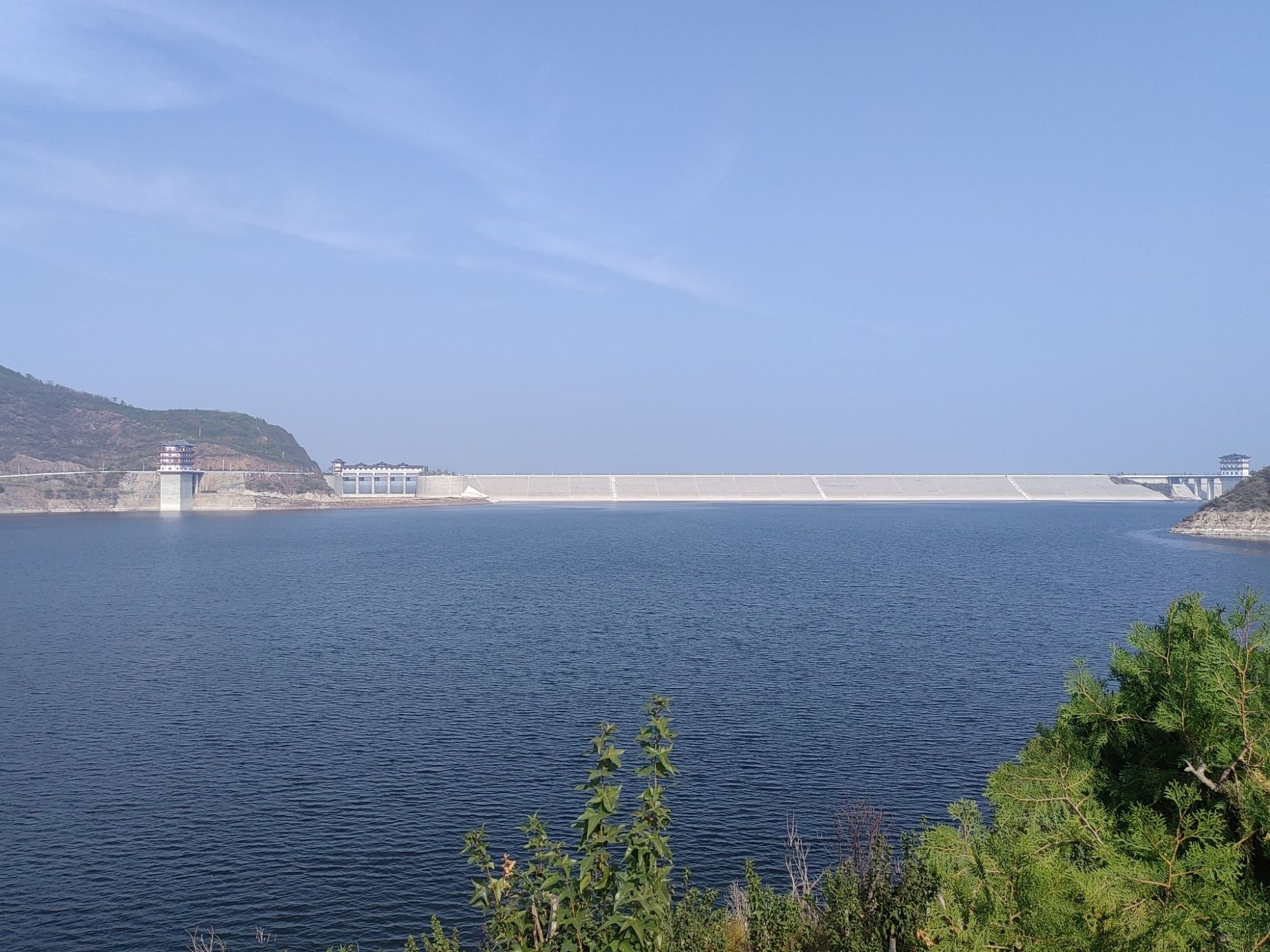 前坪水库栈道旅行图片 1