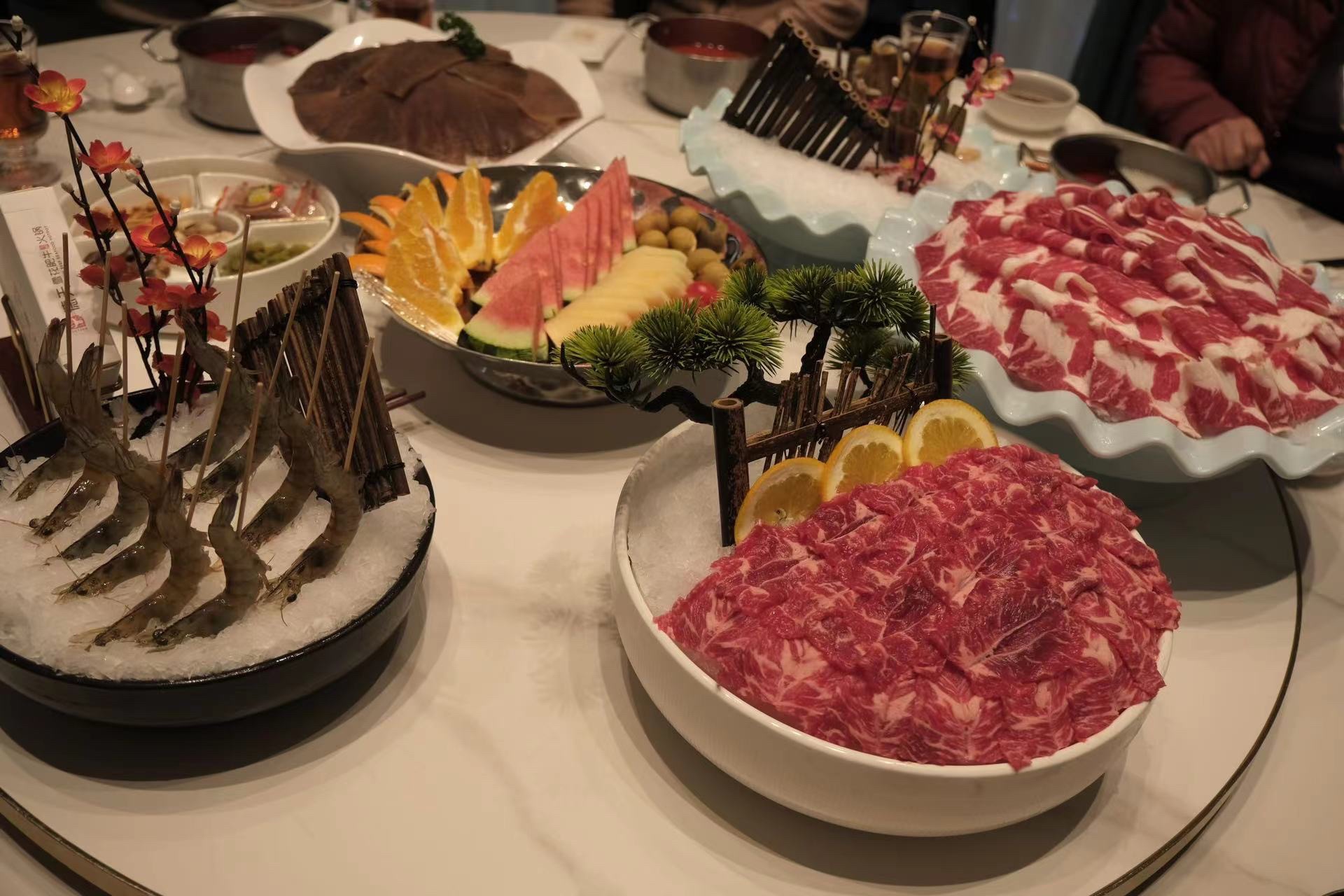 德天雪花肥牛海鲜火锅(万达广场店)