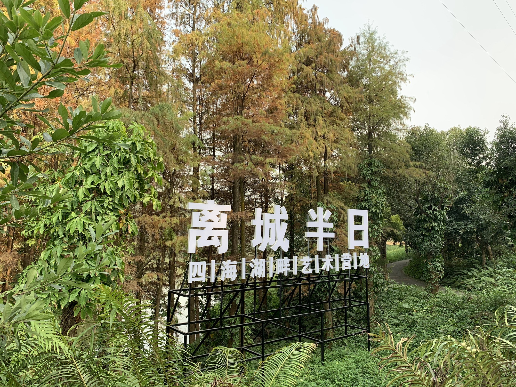 四海湖畔艺术营地露营团建派对