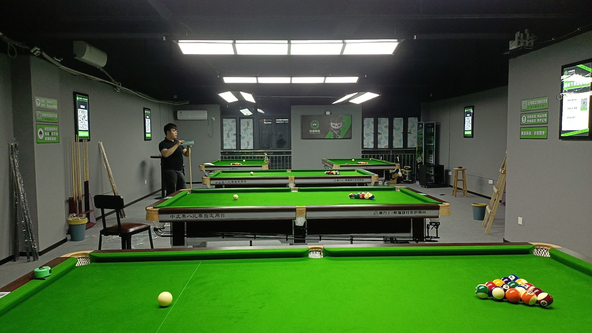场地封面-熊猫球社24h自助台球(光谷科技港店)