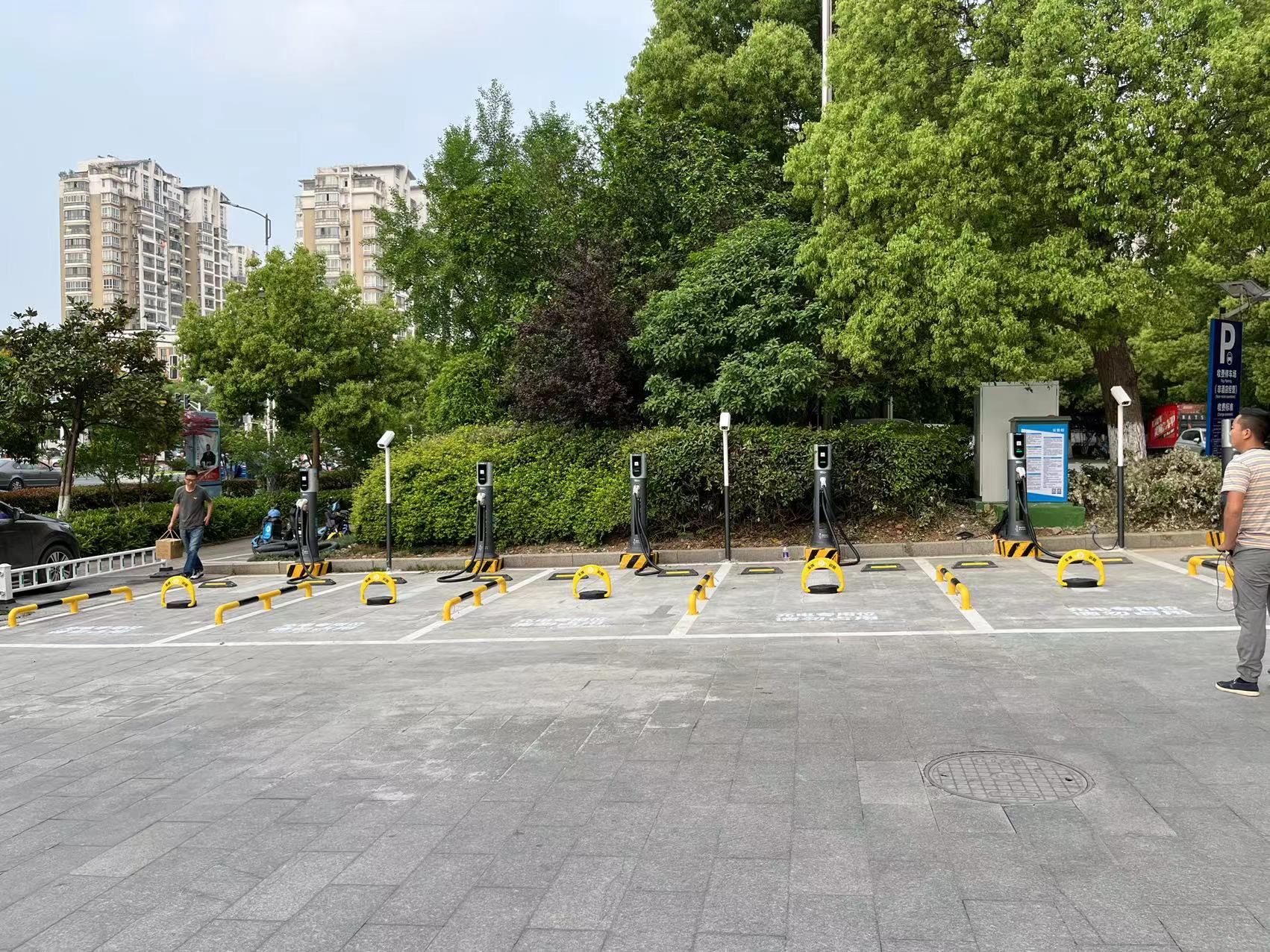 特来电汽车充电站(马鞍山海外海大酒店超充站)