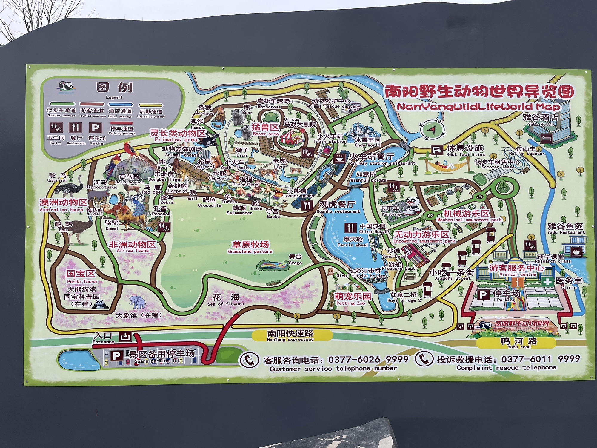 南阳野生动物世界旅行图片 2