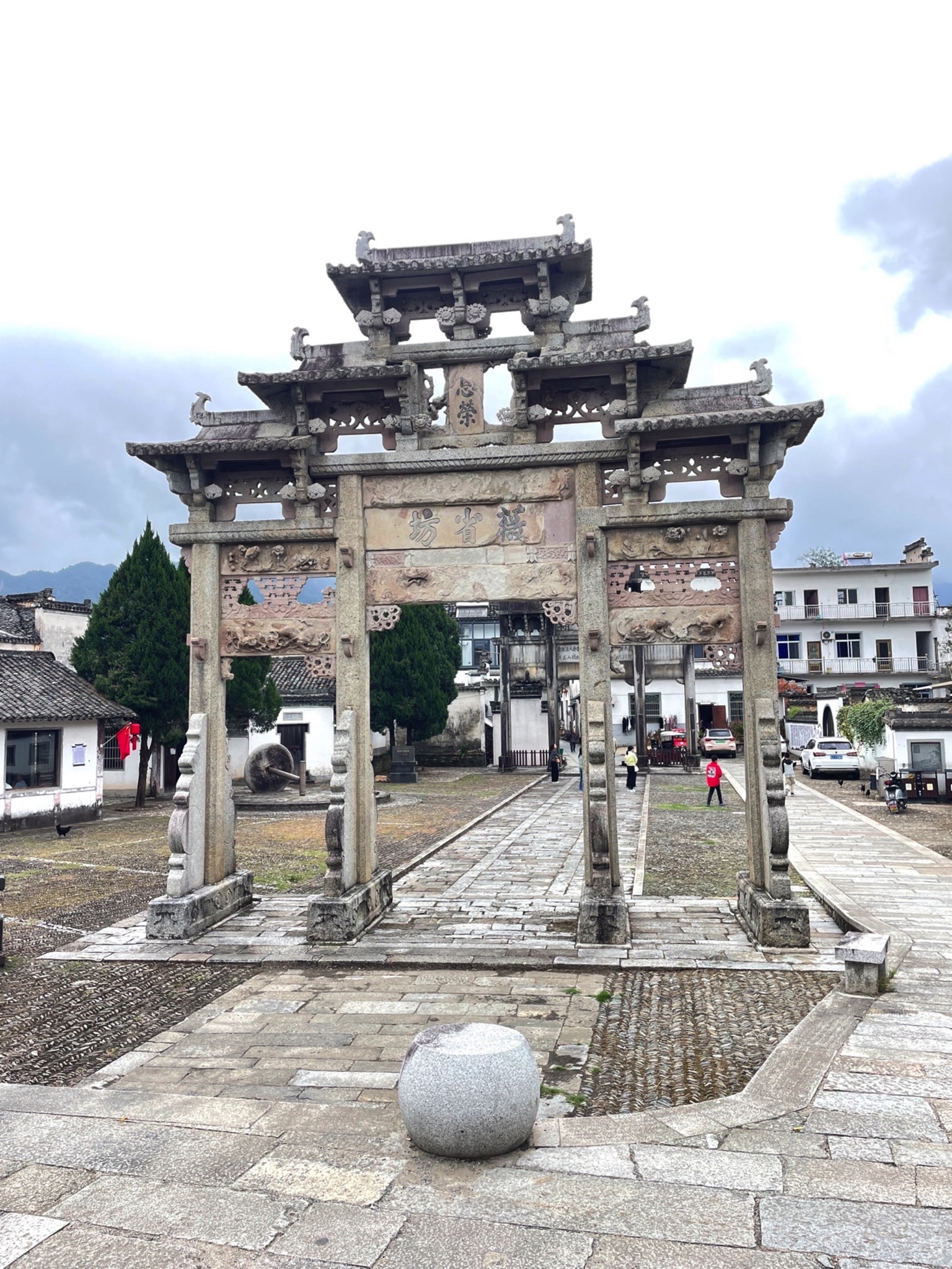 许村古建筑群-大郡伯第门楼旅行图片 1