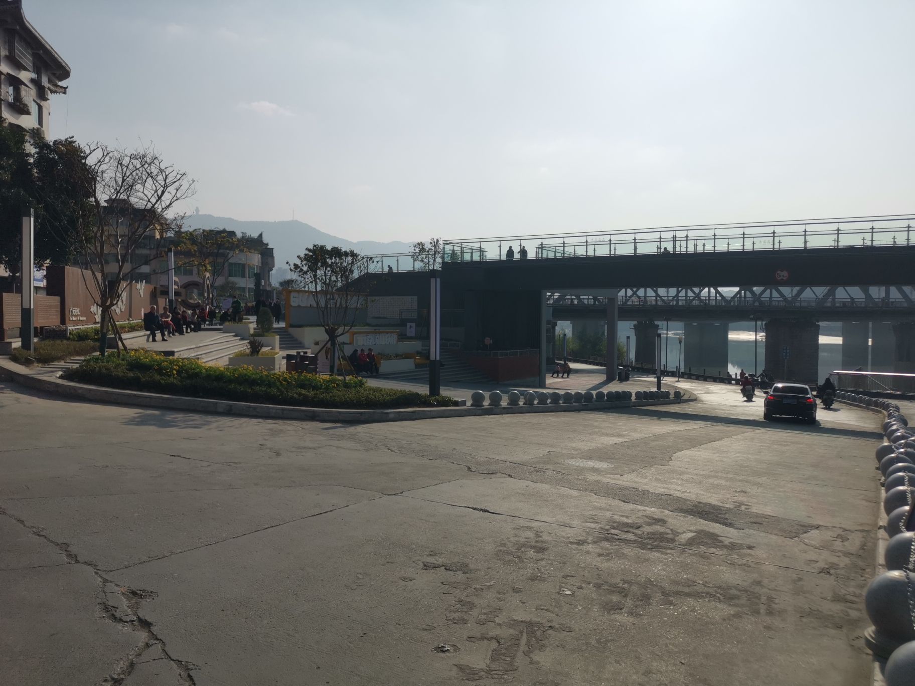 广元铁桥桥头公园旅行图片 2