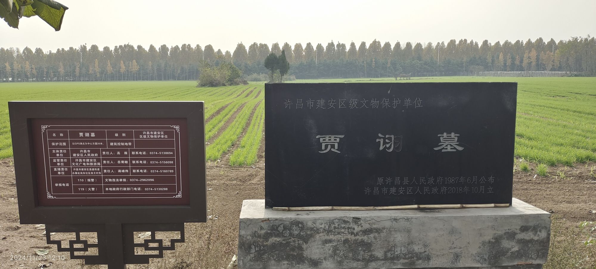 贾诩墓旅行图片 1
