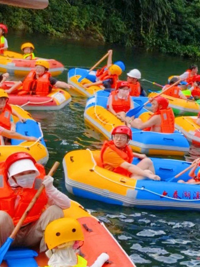 六春湖生态漂流景区旅行图片 1