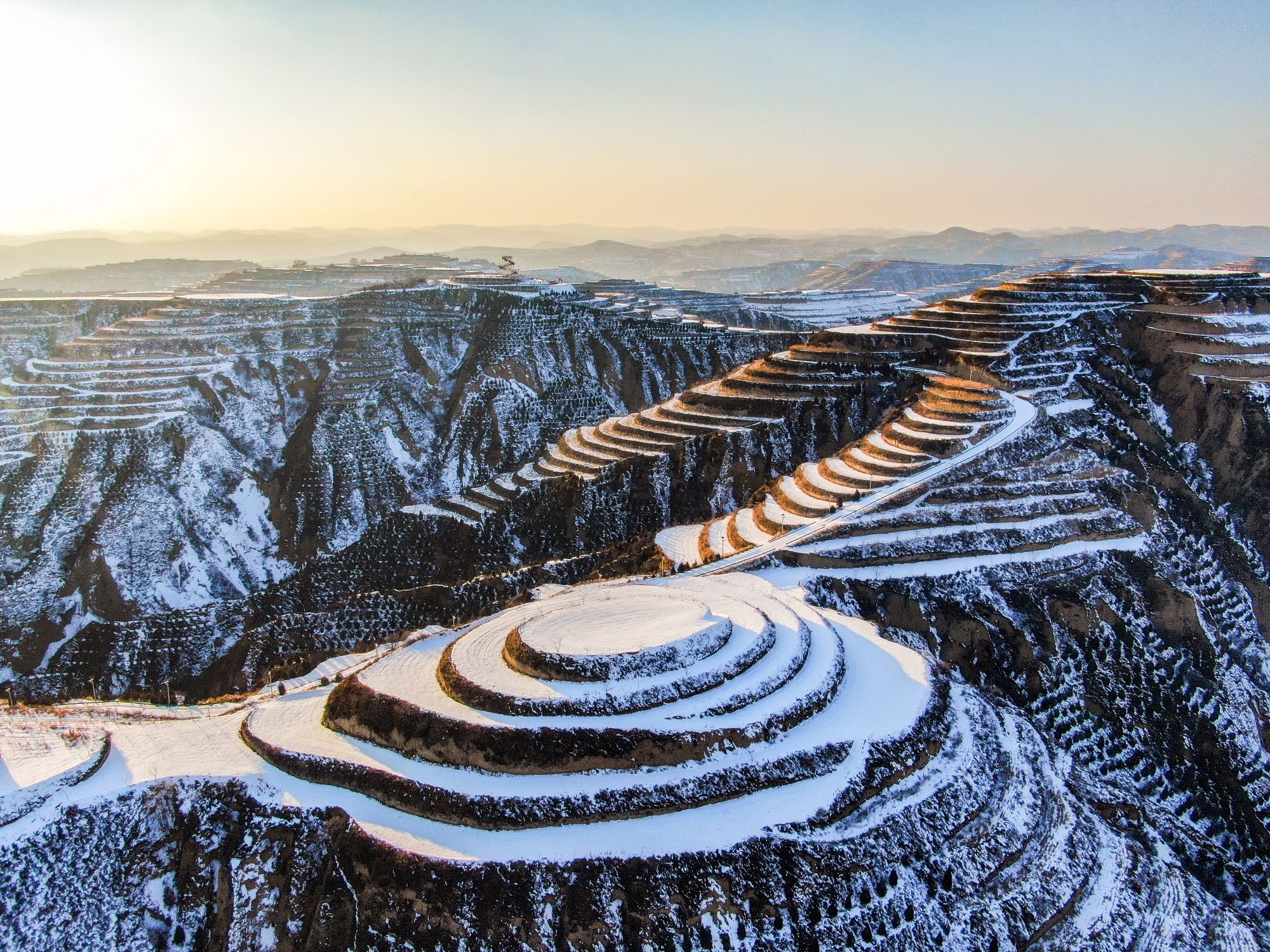 永和北方梯田农耕景区旅行图片 2