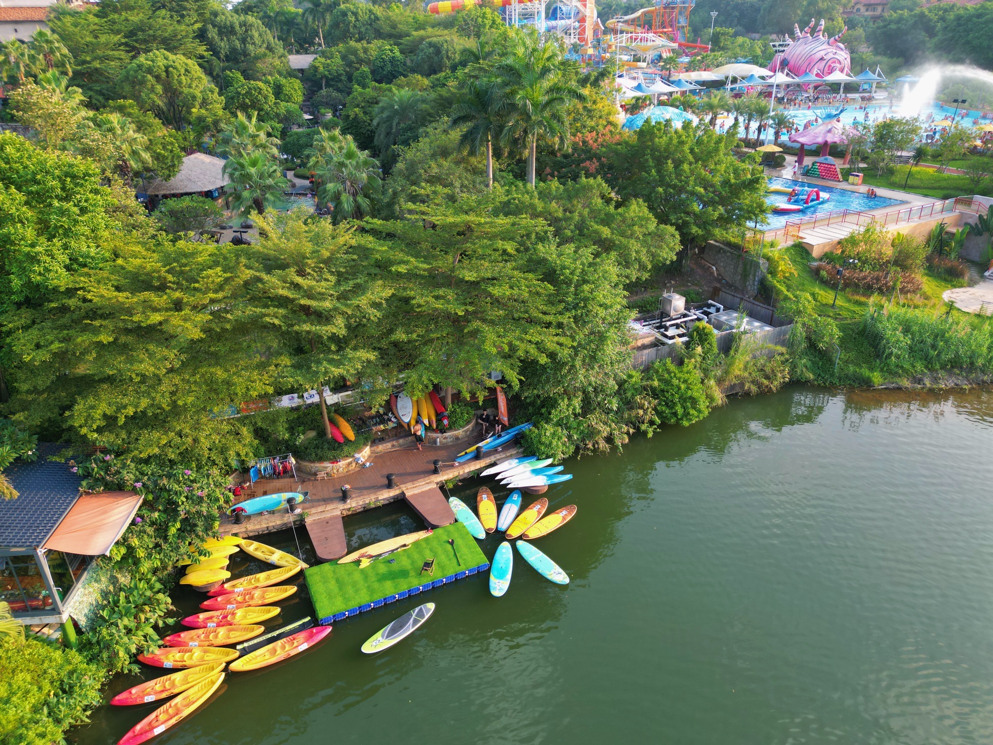 美林湖亲水营地