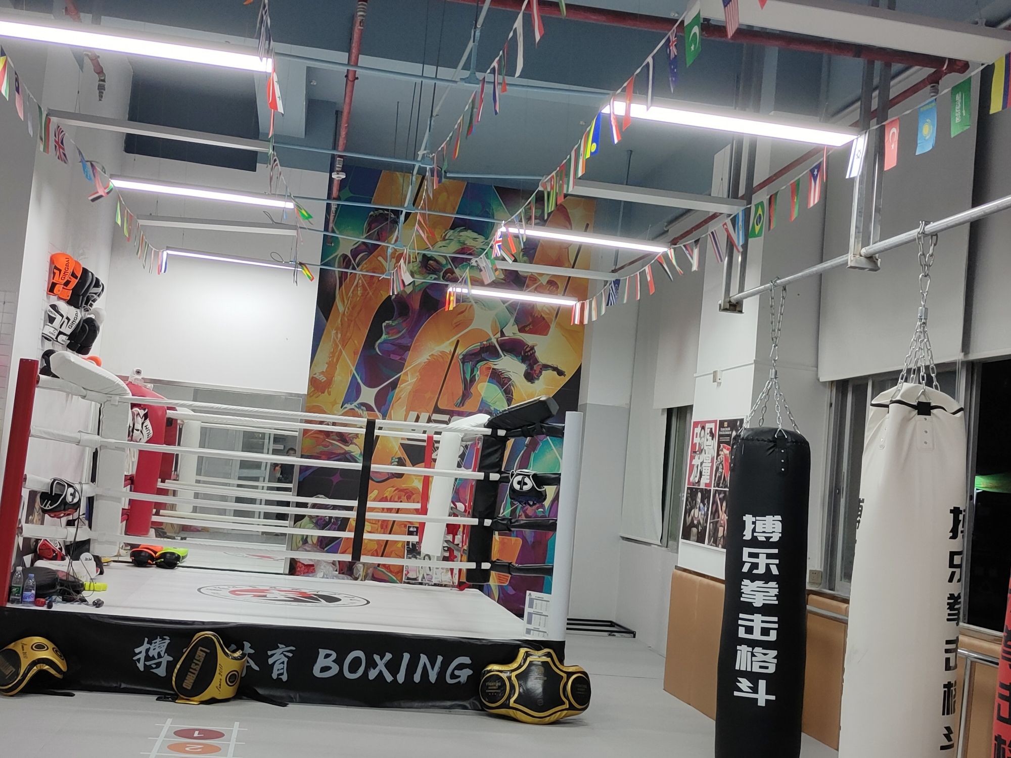 场地封面-搏乐拳击散打综合格斗搏击运动健身俱乐部