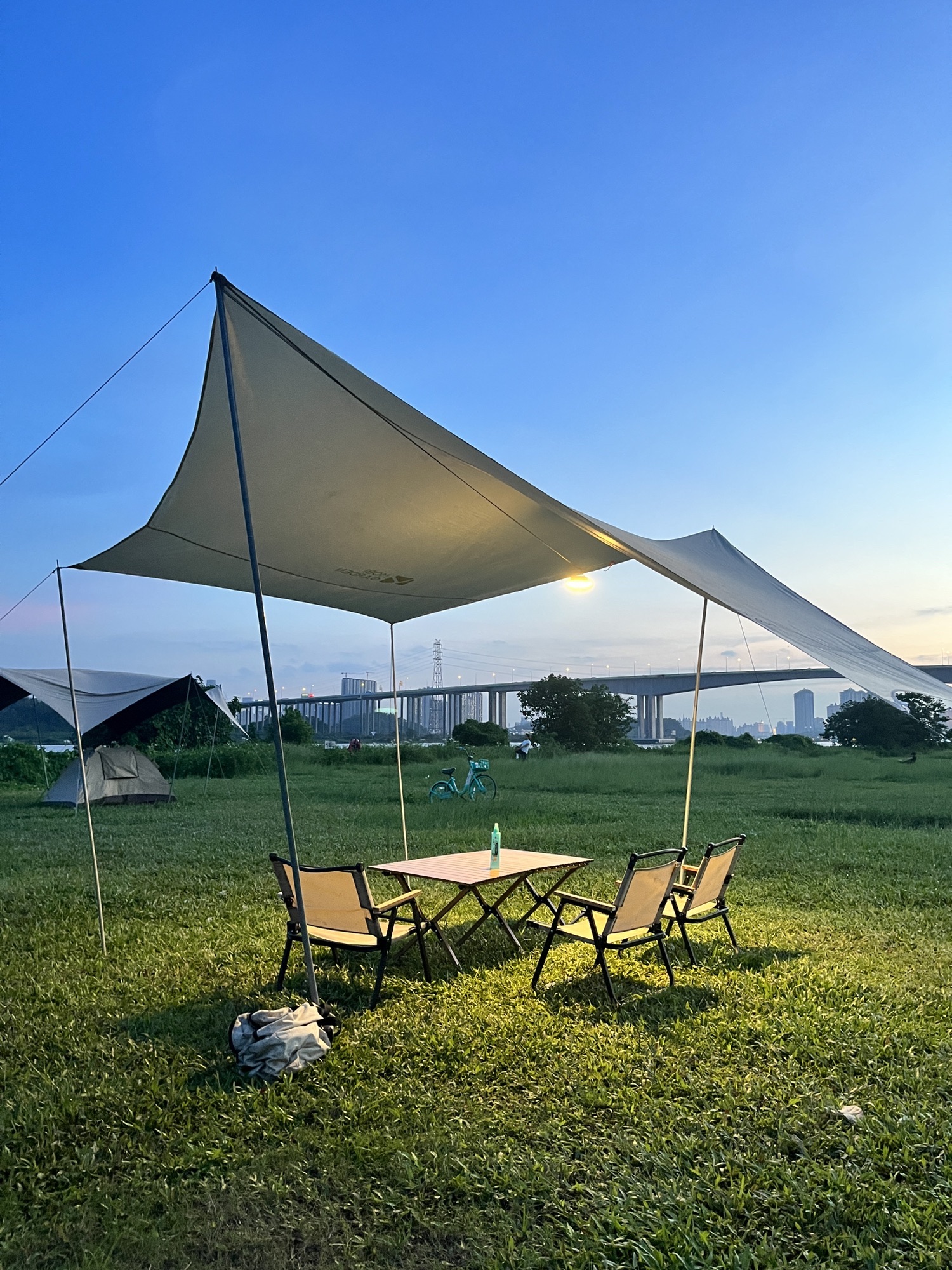 广州大学城露营地