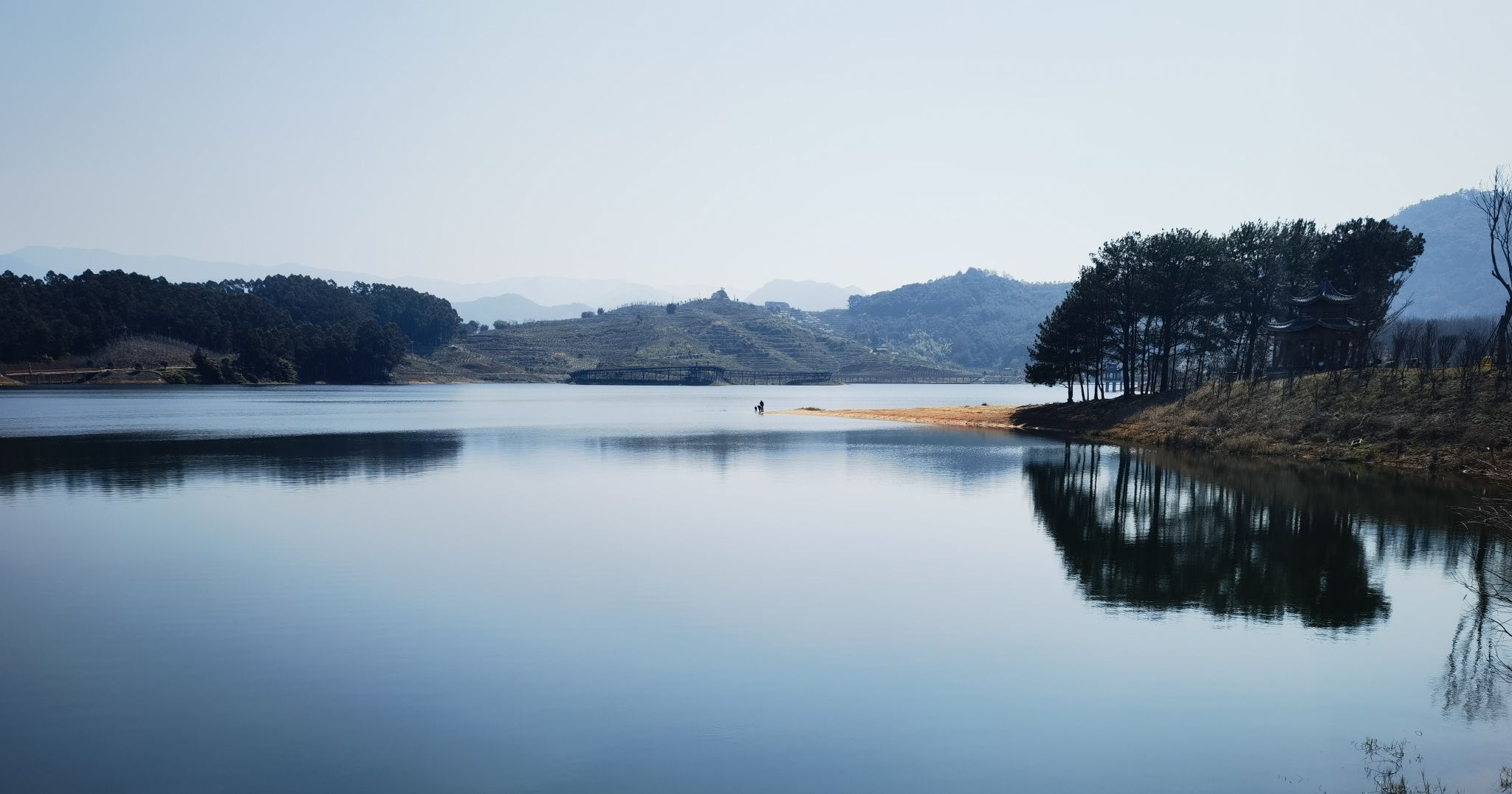 翠屏湖环湖慢道旅行图片 1