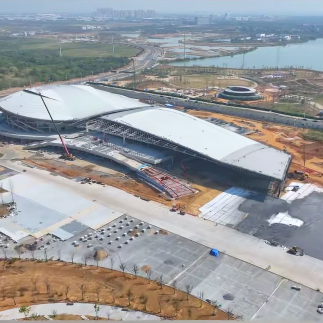 孝感市奥林匹克体育中心-体育馆(建设中)