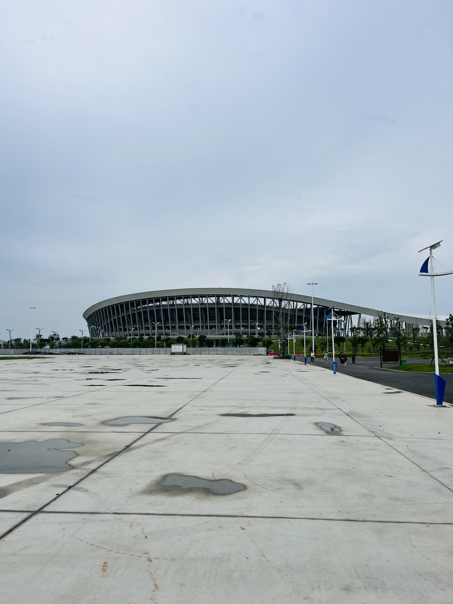 孝感市奥林匹克体育中心-体育馆(建设中)